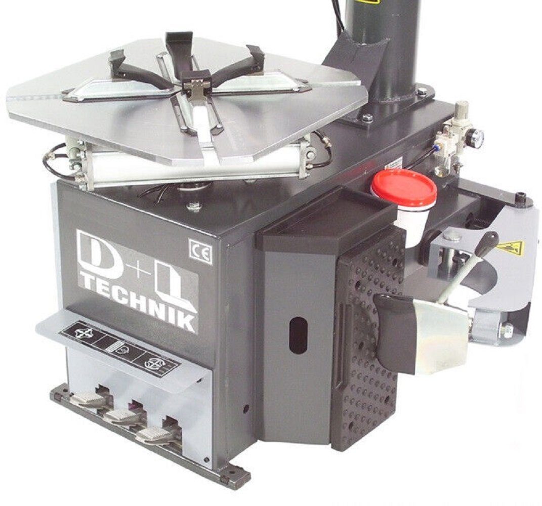 Apex Reifenmontagemaschine Reifenmontiermaschine 24" inkl. Hilfsmontagearm + Reifenwuchtmaschine, 1-tlg.