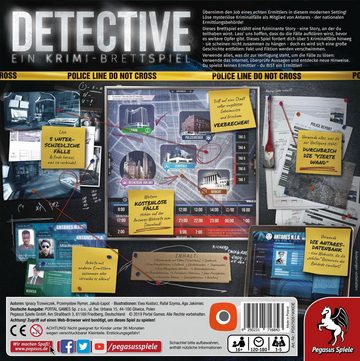 Pegasus Spiele Spiel, Detective (Portal Games, deutsche Ausgabe) (Nominiert Kennerspiel...