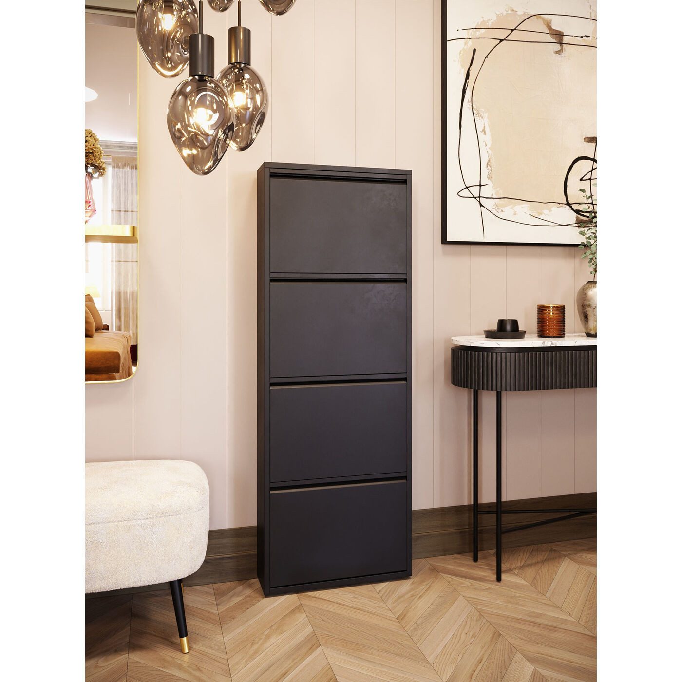 Kare Design Schuhschrank Caruso schmaler Schuhkipper günstig online kaufen