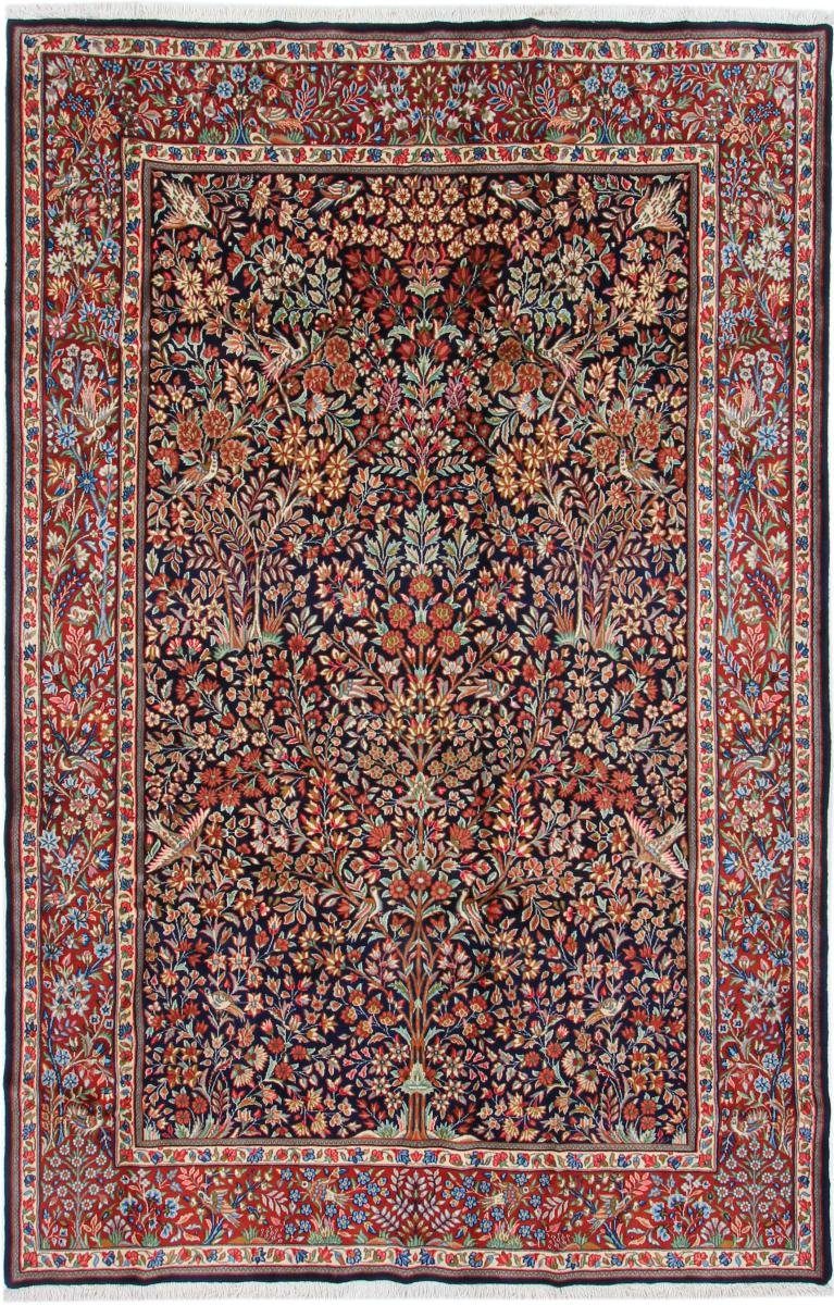 Orientteppich Kerman 181x276 Handgeknüpfter Orientteppich / Perserteppich, Nain Trading, rechteckig, Höhe: 12 mm
