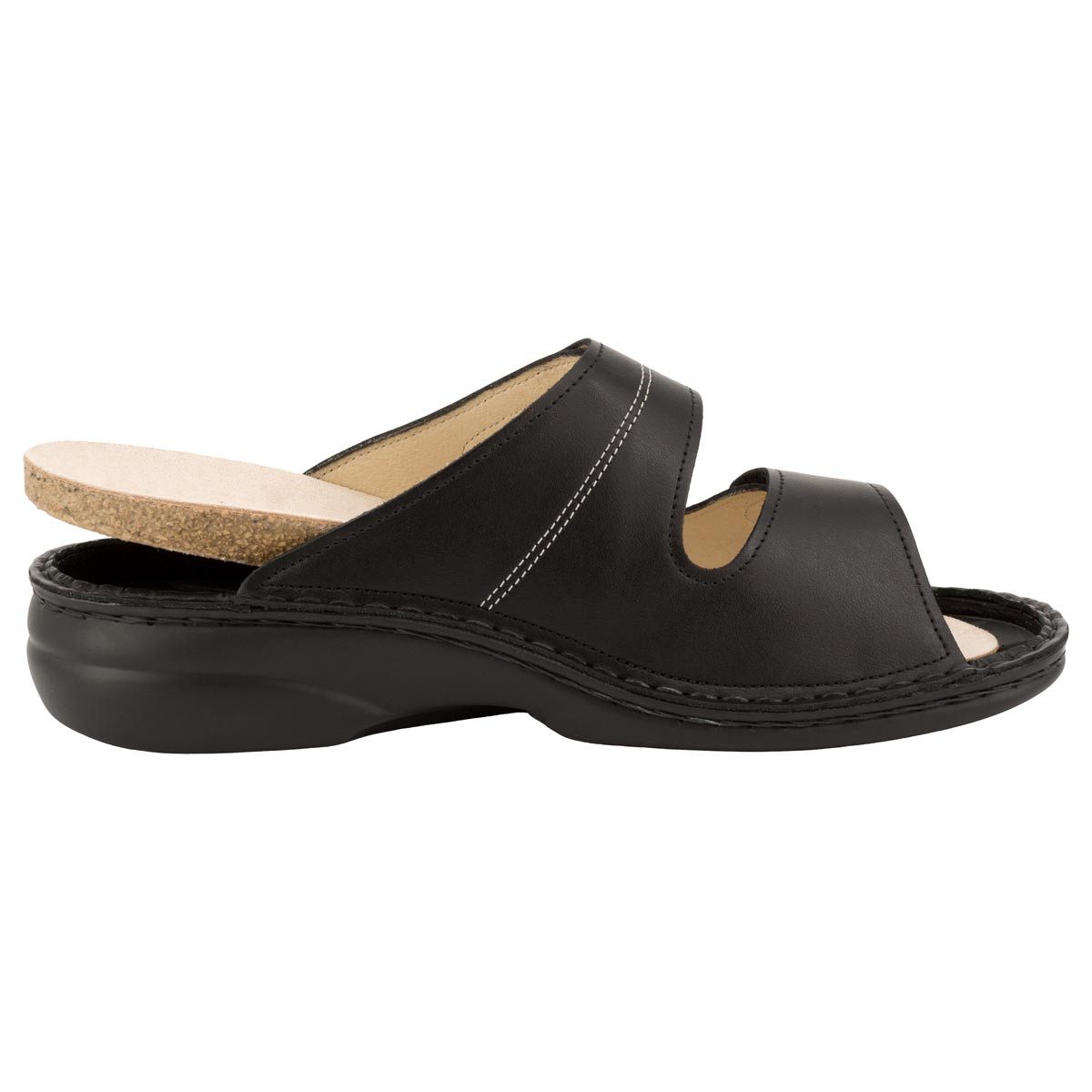 Finn Comfort SANSIBAR Pantolette (1-tlg) Pantoletten - Zwei Klettverschlüsse für optimalen Halt