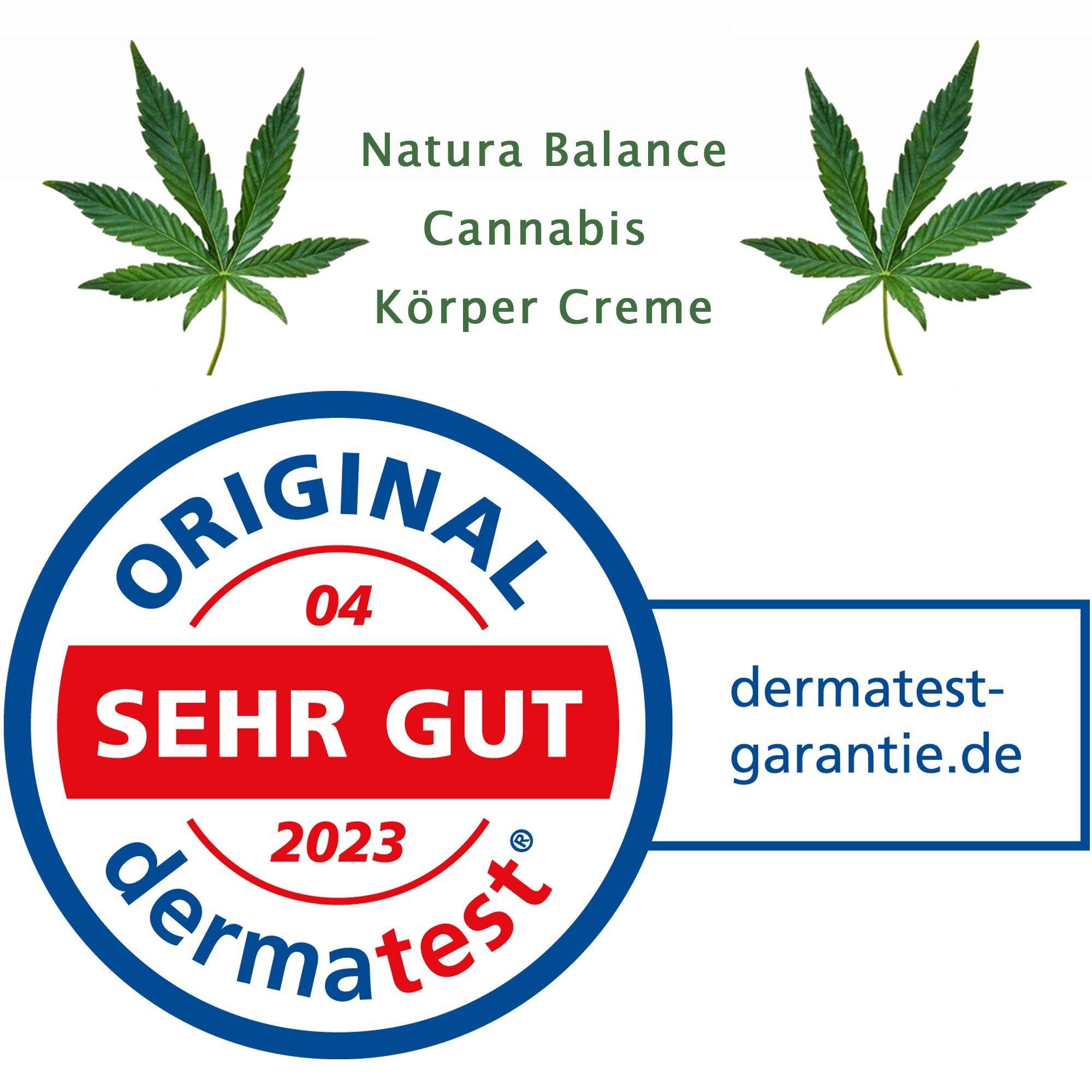 Alpenkräuter Körper Natura Creme Cannabis Dosen Balance a Hautcreme 3 Cannabis Salbe, 3-tlg., Körper Creme 125ml