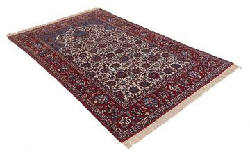Orientteppich Isfahan 143x227 Handgeknüpfter Orientteppich / Perserteppich, Nain Trading, rechteckig, Höhe: 8 mm