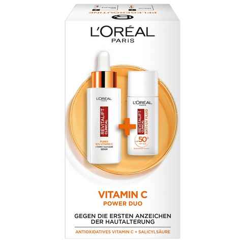 L'ORÉAL PARIS Gesichtspflege-Set L'Oréal Paris Revitalift Vitamin C Duo