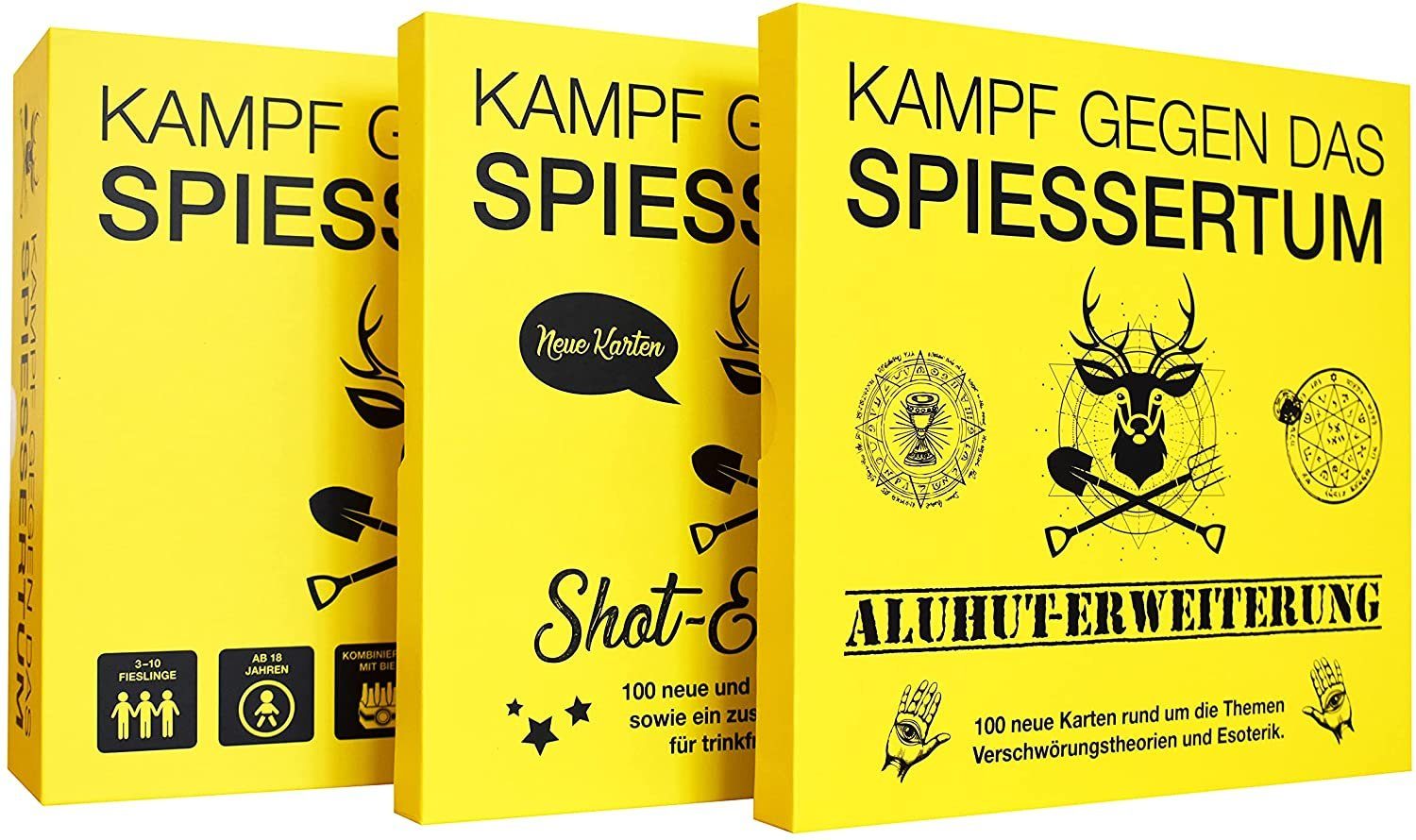 Kampfhummel Spiel Kampf gegen das Spießertum Bundle mit 2 Erweiterungen