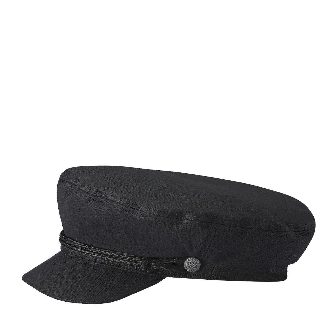 Brixton Snapback Cap Brixton Fiddler Cap Black Herringbone