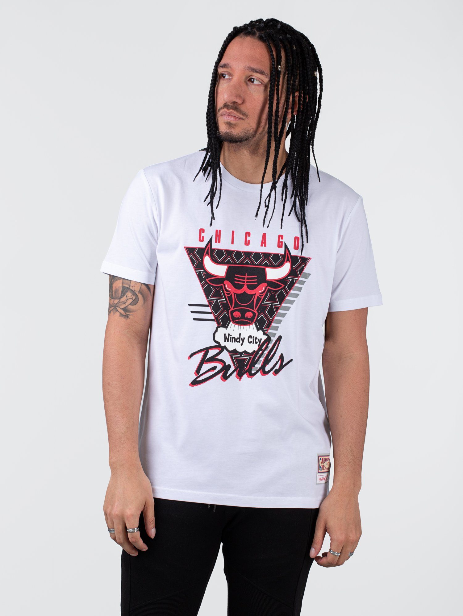 Ness Bulls Mitchell White & & Ness Chicago Seconds Tee Final Mitchell T-Shirt / NBA