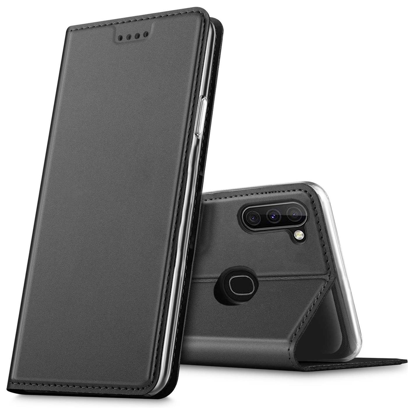 CoolGadget Handyhülle Magnet Case Handy Tasche für Samsung Galaxy M11 6,4 Zoll, Hülle Klapphülle Ultra Slim Flip Cover für Samsung M11 Schutzhülle