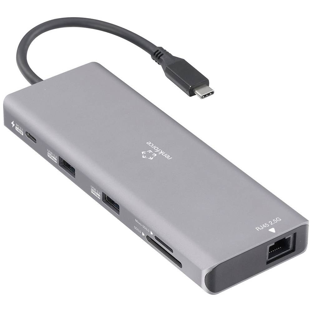 Renkforce Laptop-Dockingstation USB-C® Dockingstation RF-6328190
