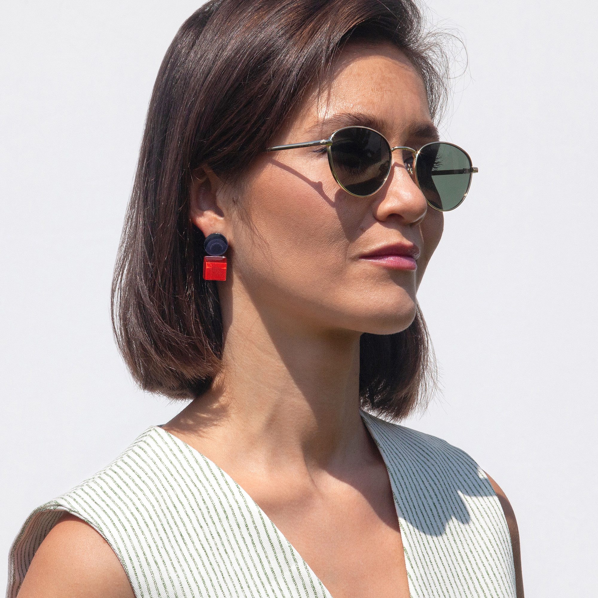 ALEXASCHA Paar Ohrclips Geometrische Clip Ohrringe günstig online kaufen
