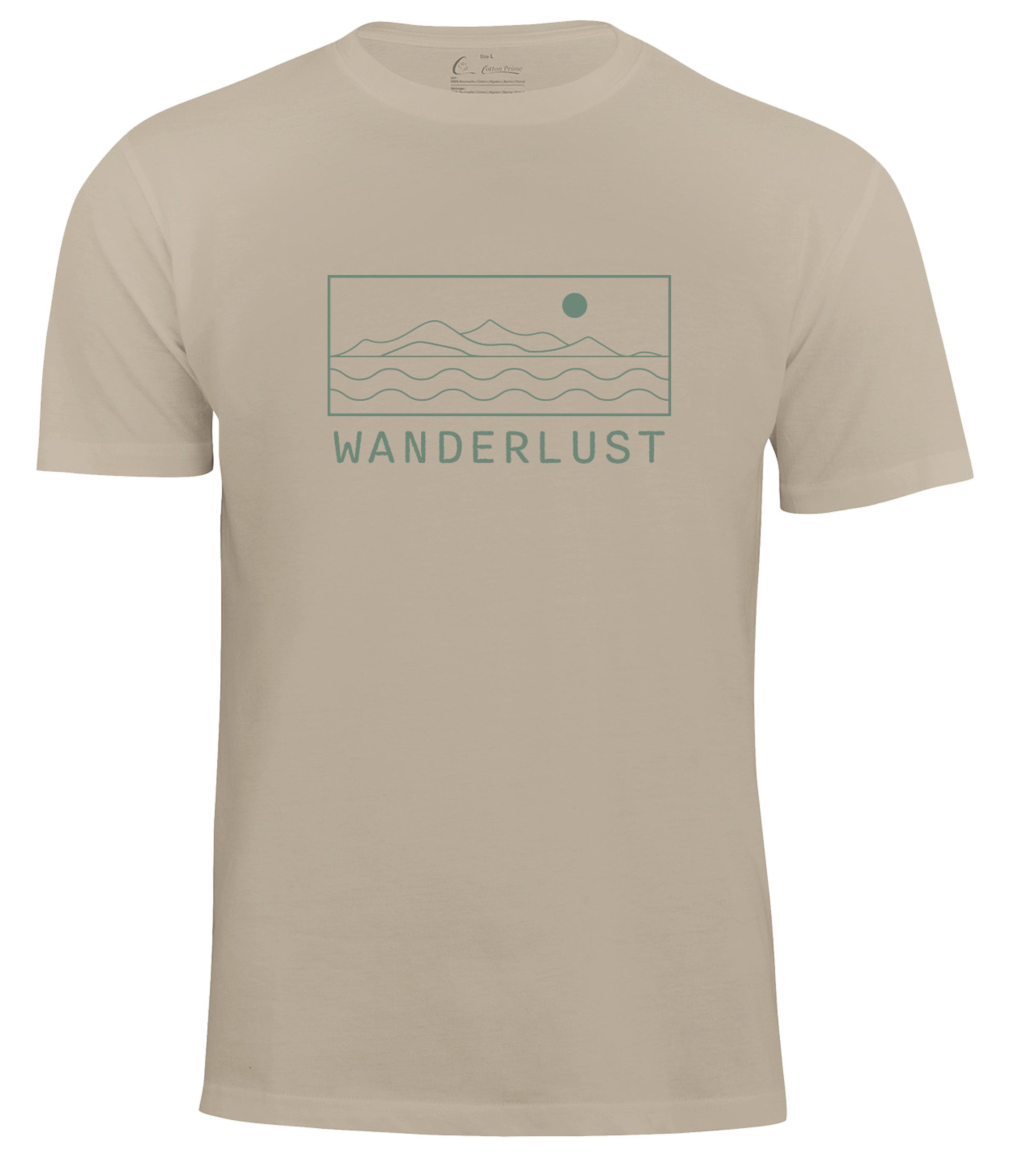 Cotton Prime® T-Shirt Wanderlust günstig online kaufen