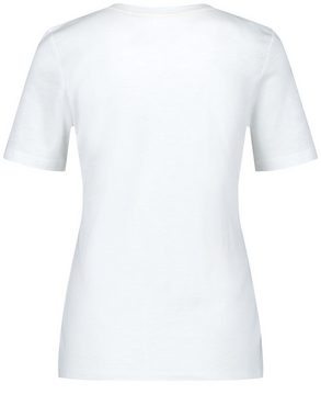 GERRY WEBER Kurzarmshirt Nachhaltiges T-Shirt mit Frontprint