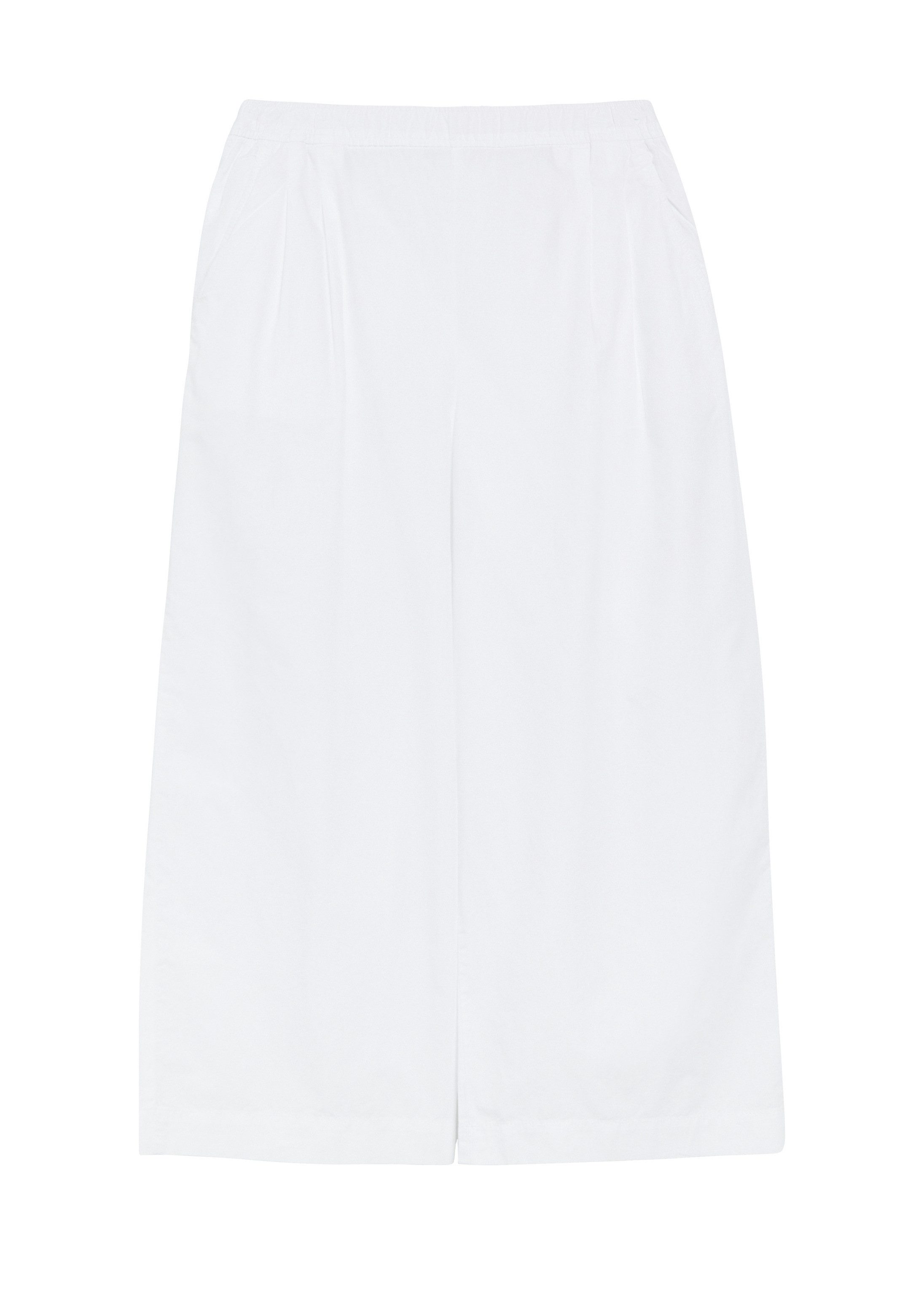 s.Oliver Culotte Hose Leichte Culotte aus Popeline mit Falten