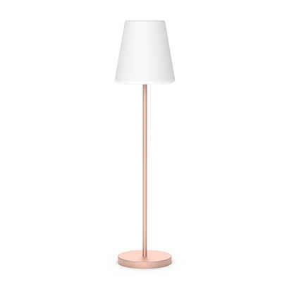 Licht-Trend LED Außen-Stehlampe Terrassen Stehleuchte Lola 177cm Roségold, Warmweiß - Kaltweiß