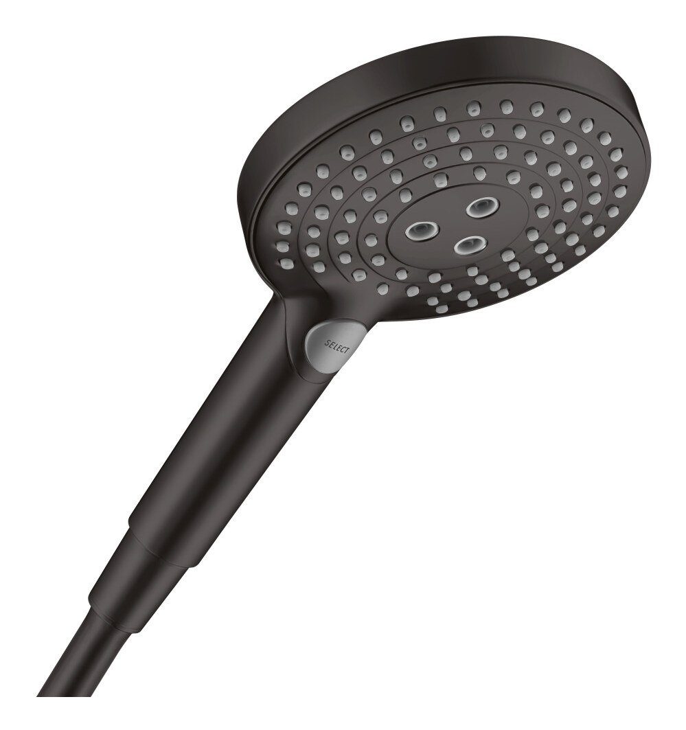 hansgrohe Handbrause Raindance Select S 120, 3jet - Mattschwarz