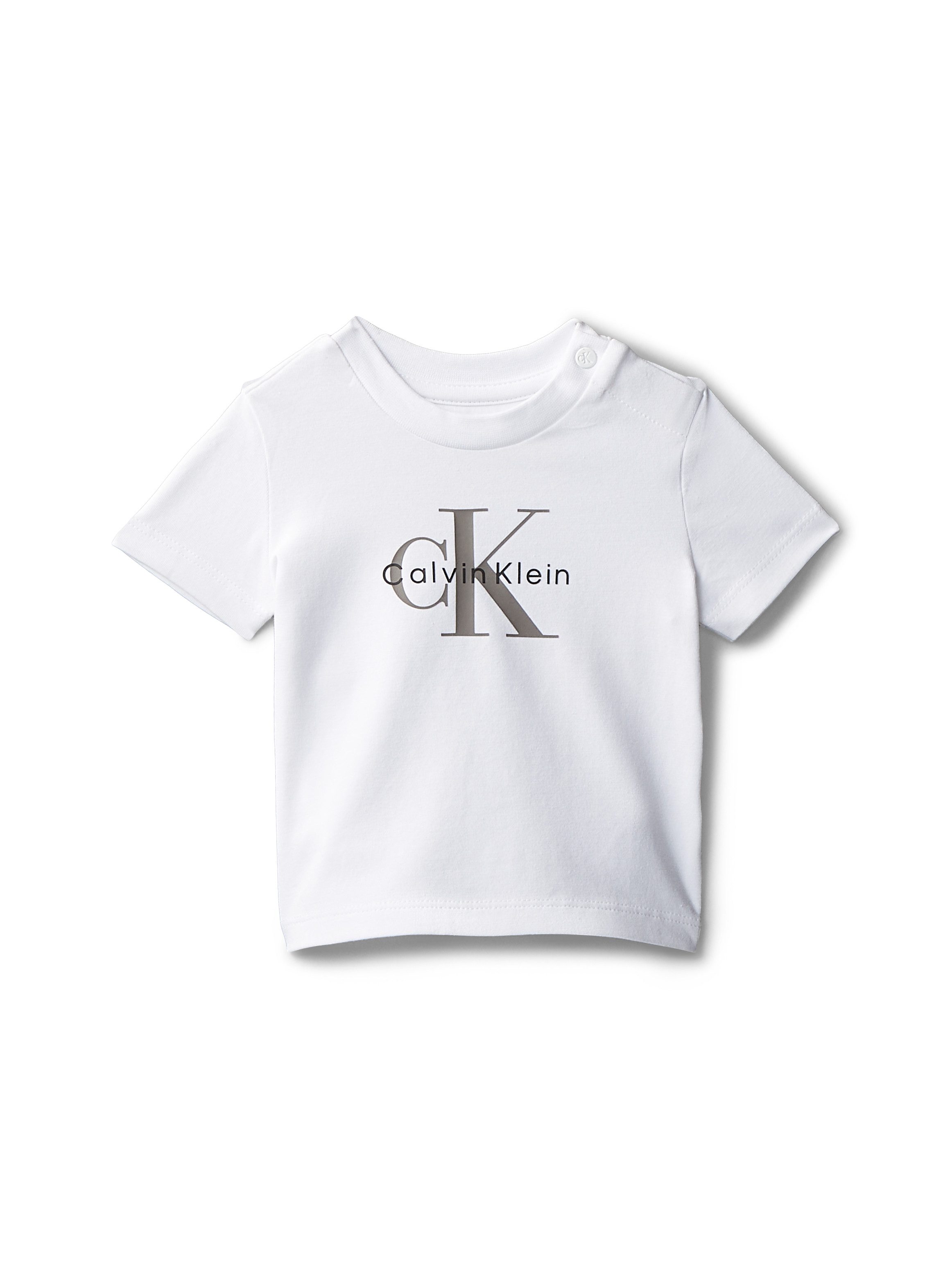 Calvin Klein Jeans T-Shirt für Babys bis 2 Jahre, Logo-Druck