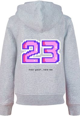 F4NT4STIC Kapuzenpullover SIlvester Party Happy People Only Print