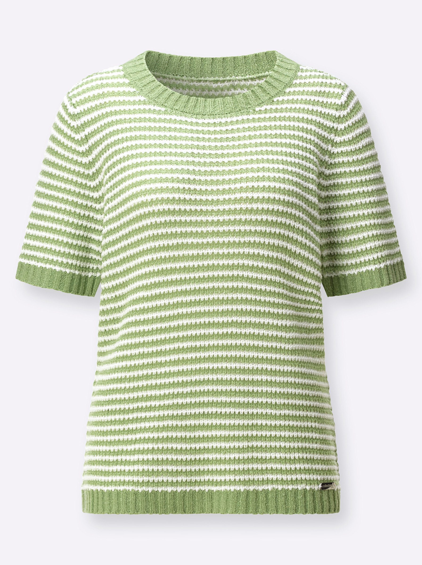 Witt Strickpullover Kurzarm-Pullover Kurzarm
