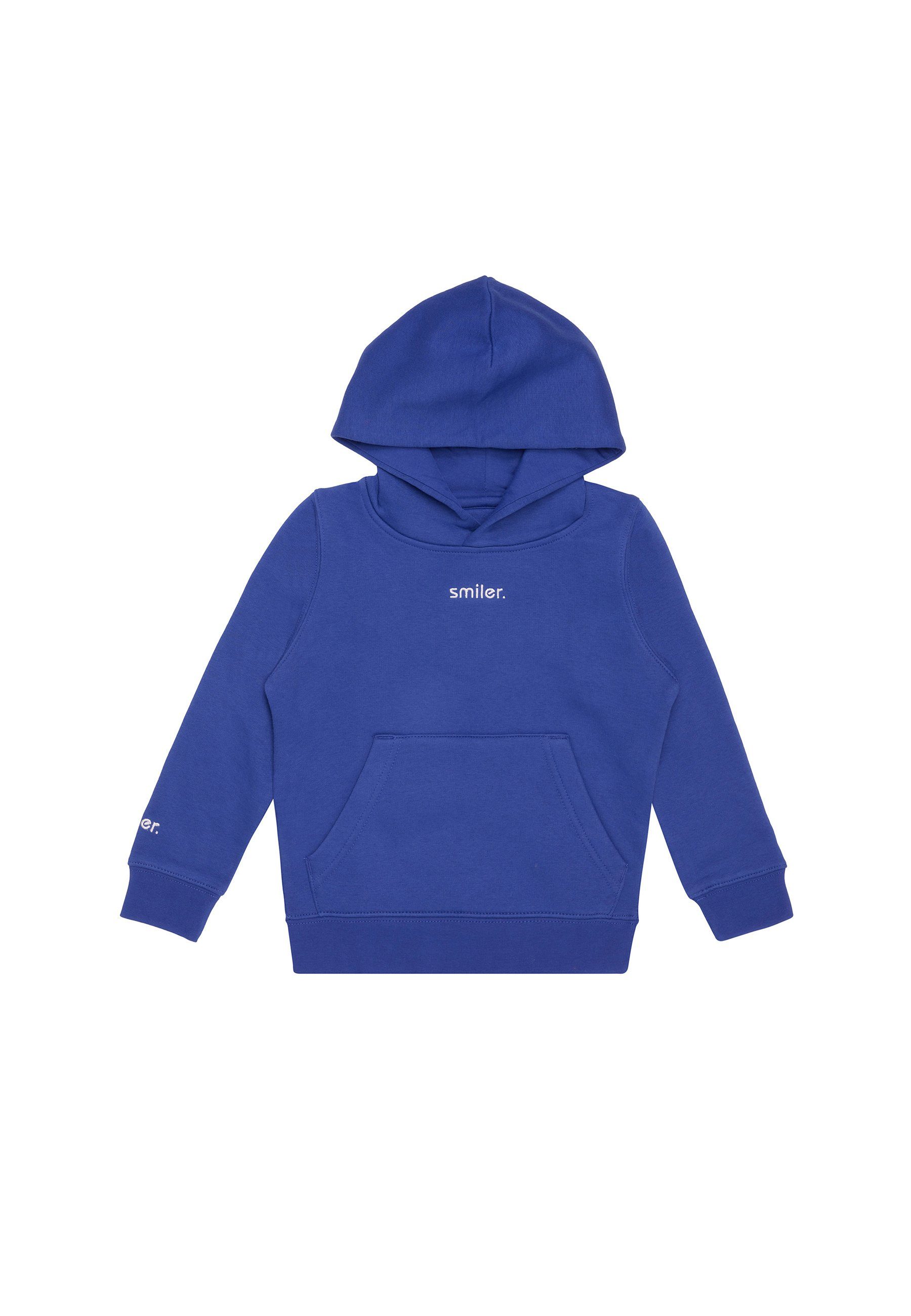 smiler. Kapuzensweatshirt mini-buddy. mit Label-Applikationen