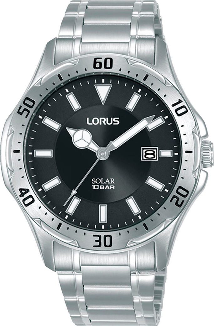 LORUS Solaruhr RX395AX9, Armbanduhr, Herrenuhr, Edelstahlarmband, analog, T günstig online kaufen