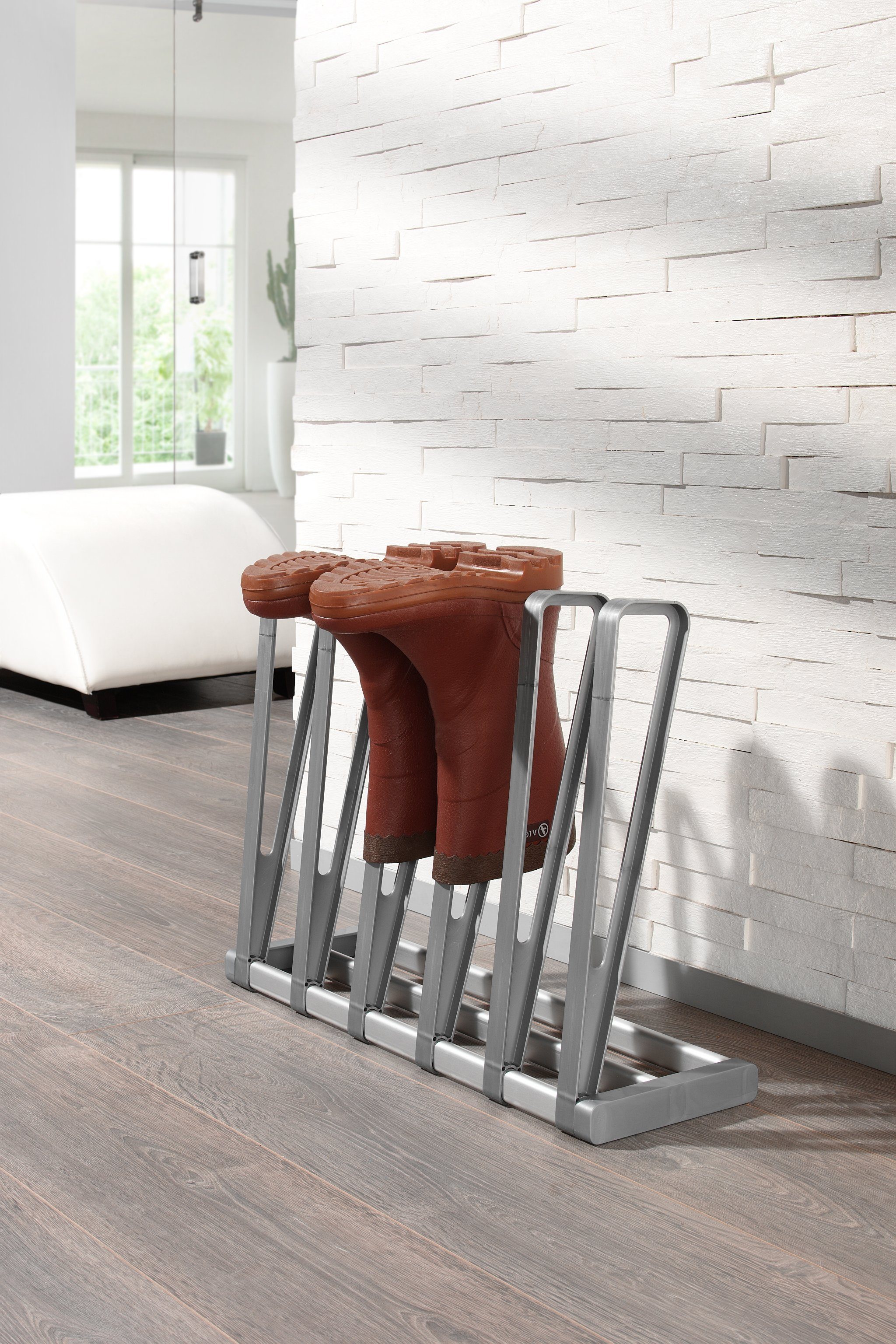 Ruco Schuhregal, Aluminium/Kunststoff, für 3 Paar günstig online kaufen
