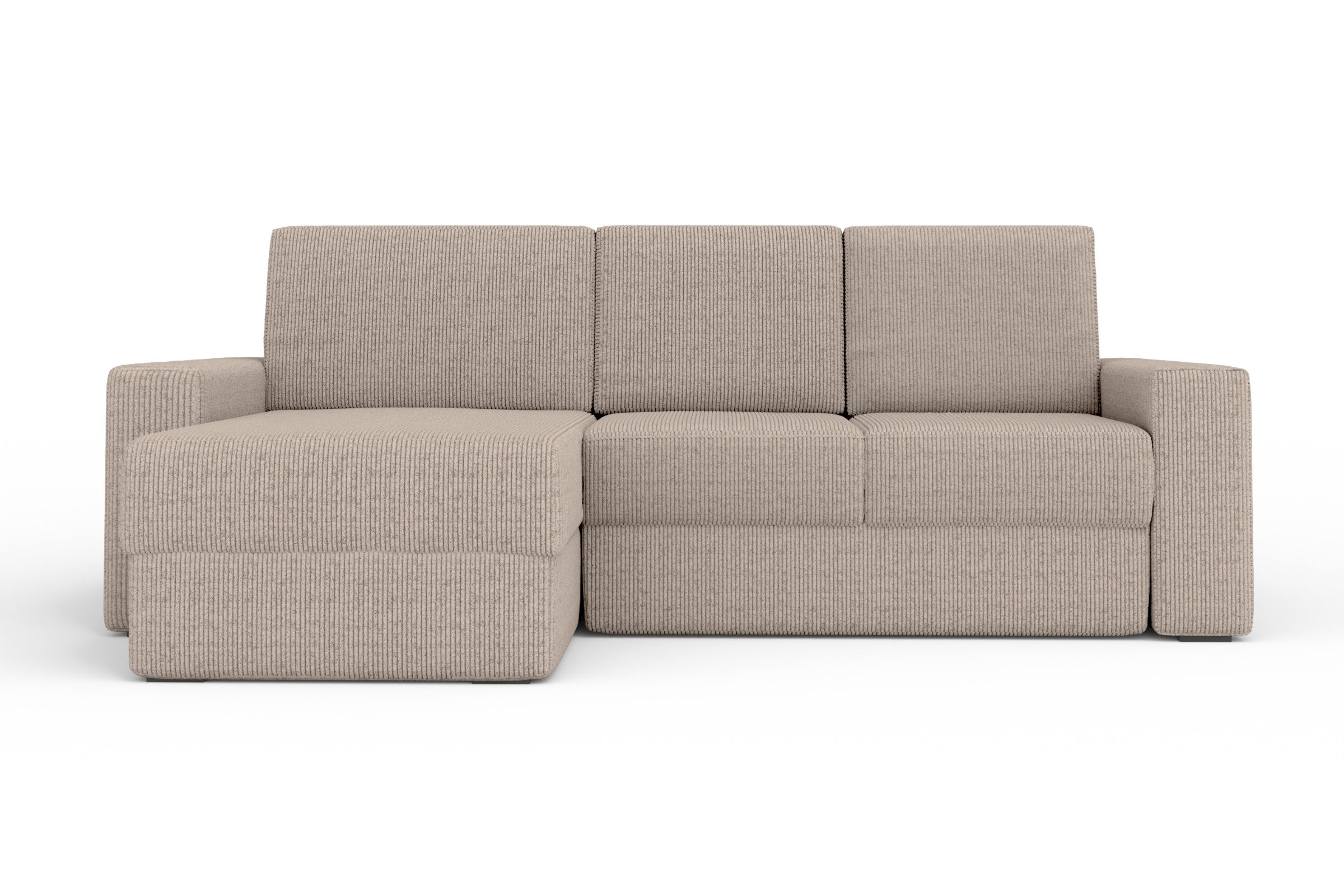 Deine Möbel 24 Wohnlandschaft TOCO Sofa-L Couch-L Ecksofa 240 cm breit, Set 1 Teile, mit Schlaffunktion und integriertem Bettkasten