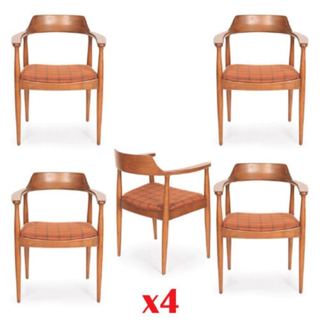 JVmoebel Esszimmerstuhl, Esszimmer Gruppe Stuhl Garnitur 4x Stühle Lehn Stuhl Sitz Polster | Stühle