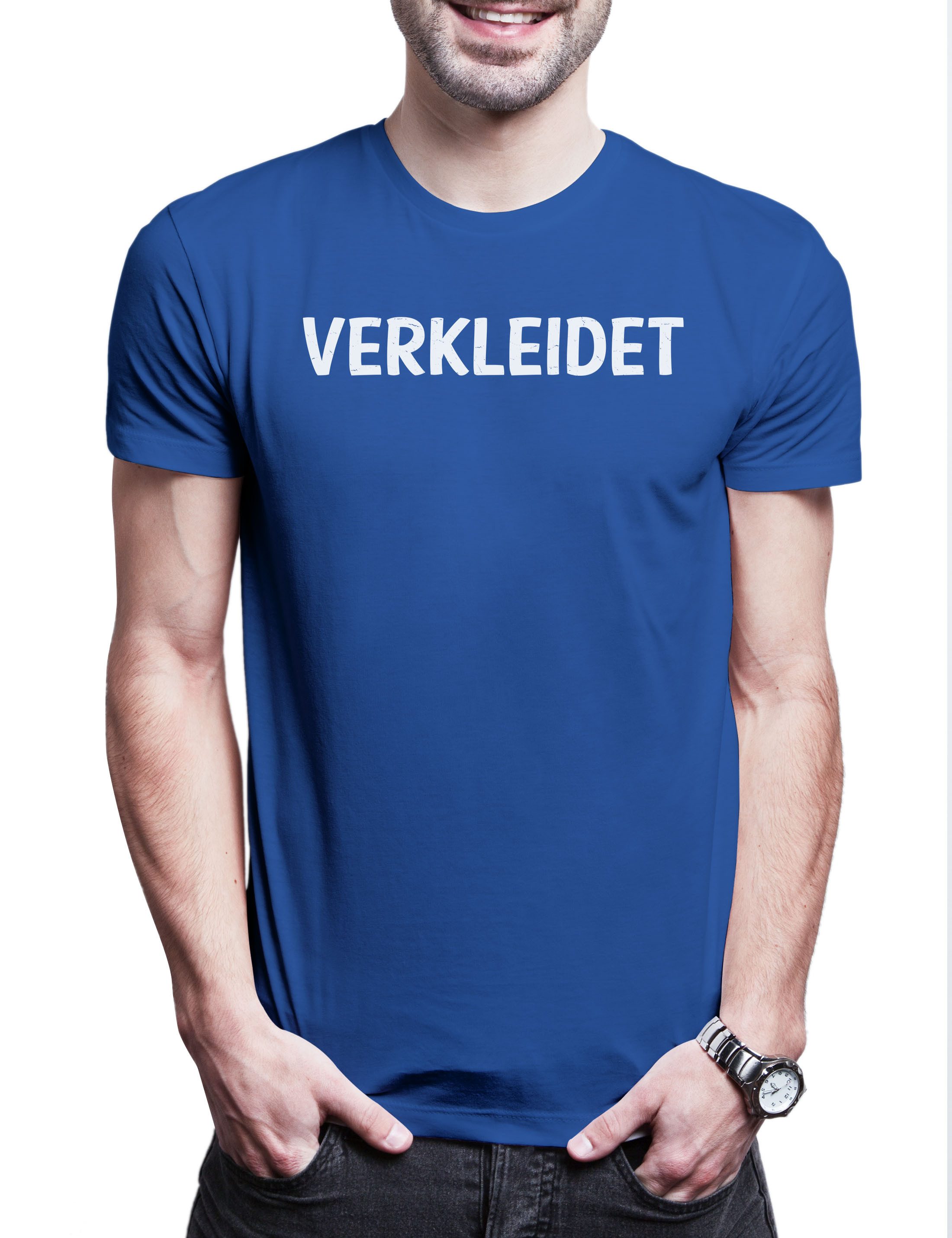 Print-Shirt Verkleidet A Herren T-Shirt Prinz Kostüm Fasching Karneval