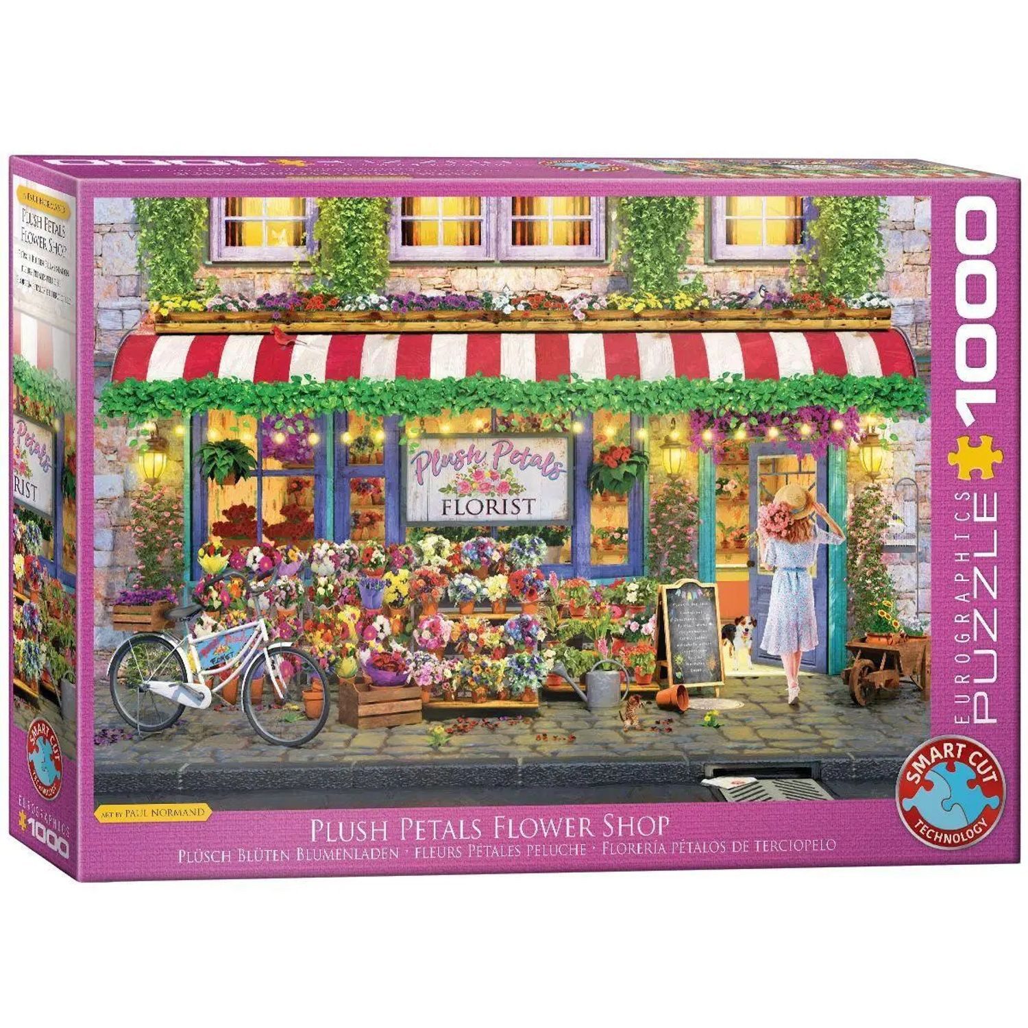 EUROGRAPHICS Spiel Plüsch Blüten Blumenladen