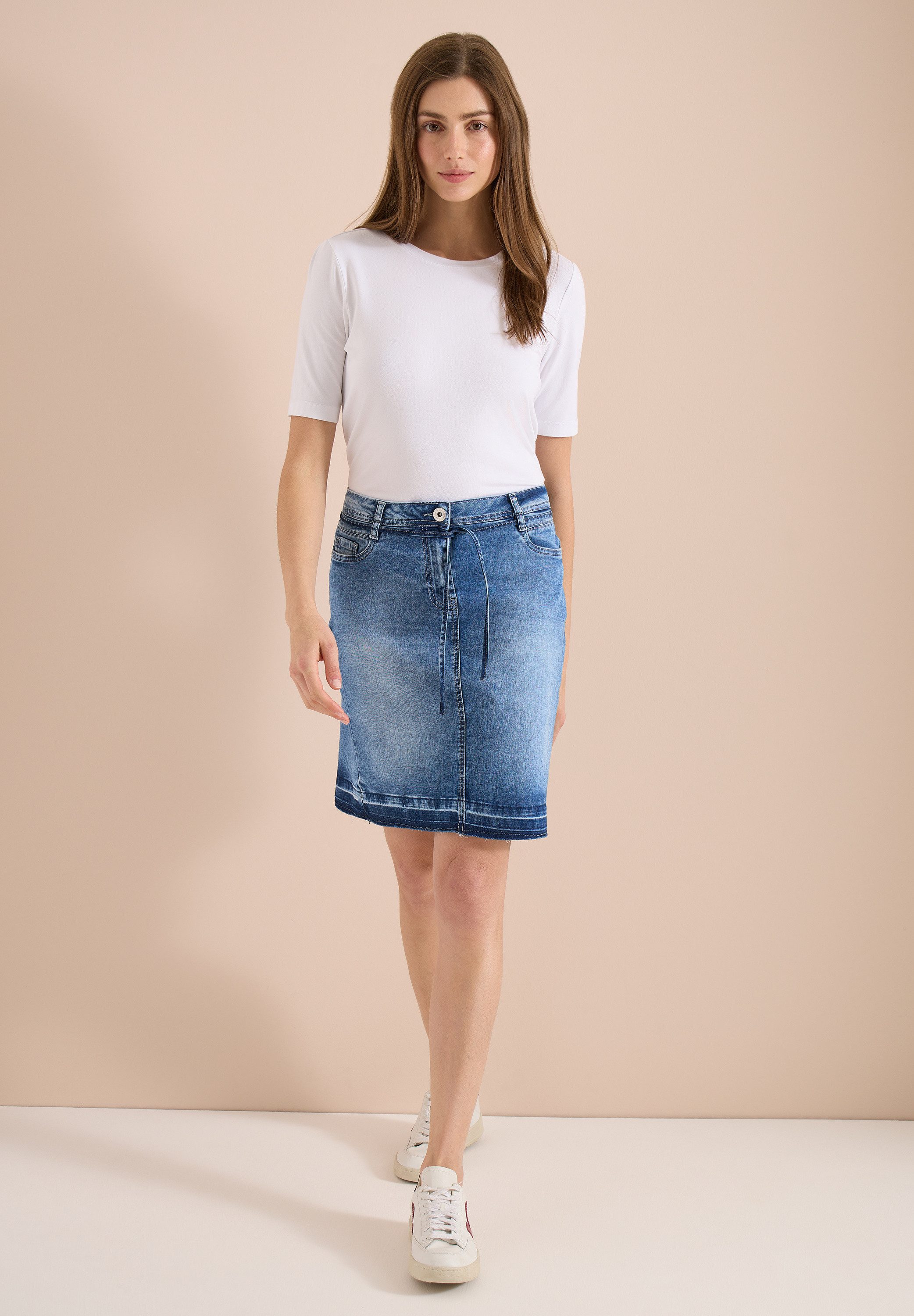 CECIL Jeansrock im Denim-Style