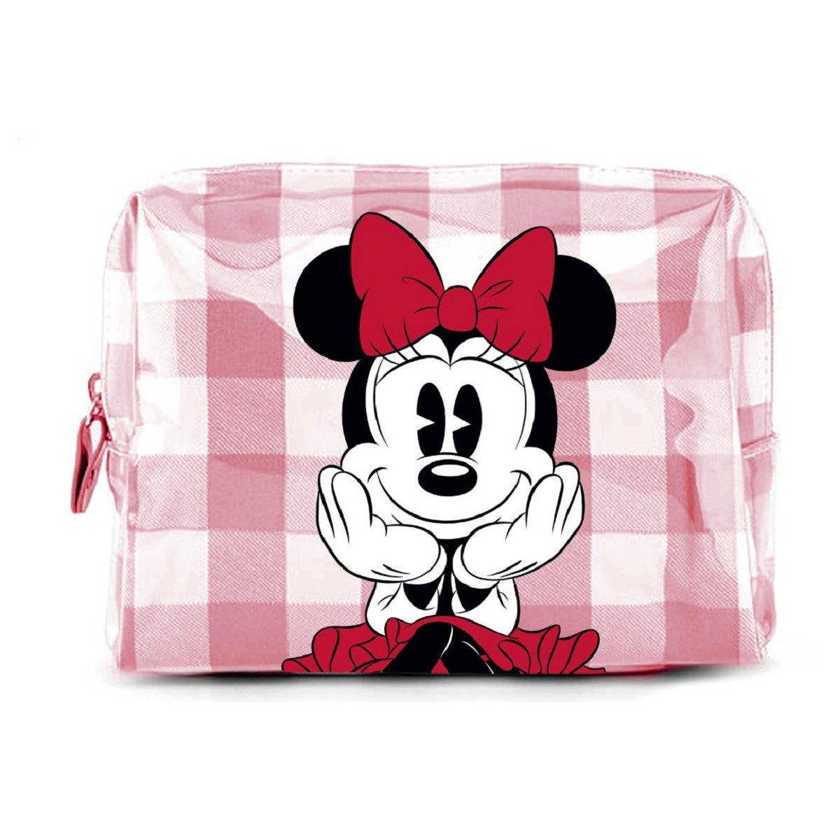 Cerda Kosmetiktasche Disney Minnie Mouse Toilettentasche Kulturbeutel, Kosmetik Organizer