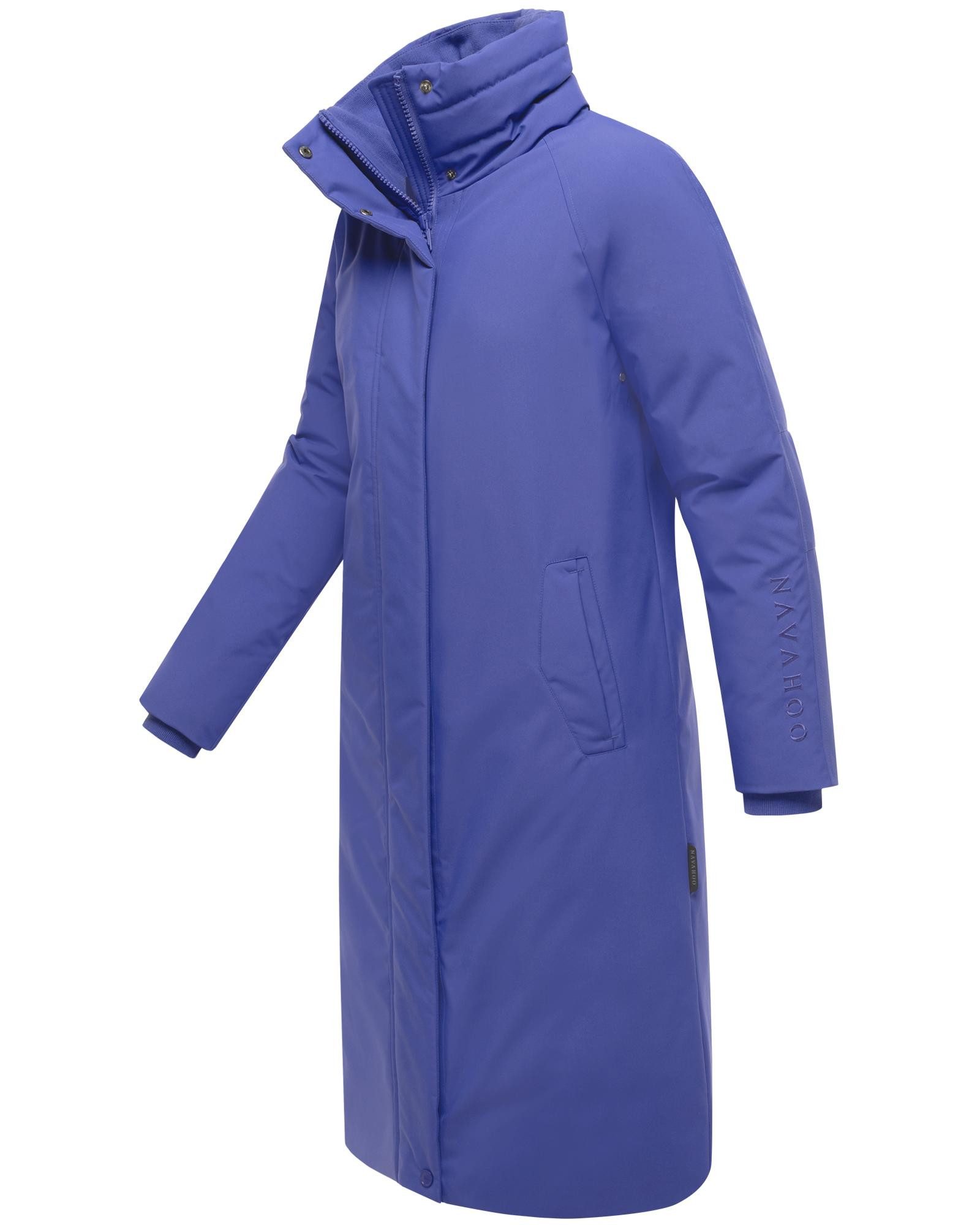 Navahoo Wintermantel Traumblüte 14 Warmer Parka mit Stehkragen