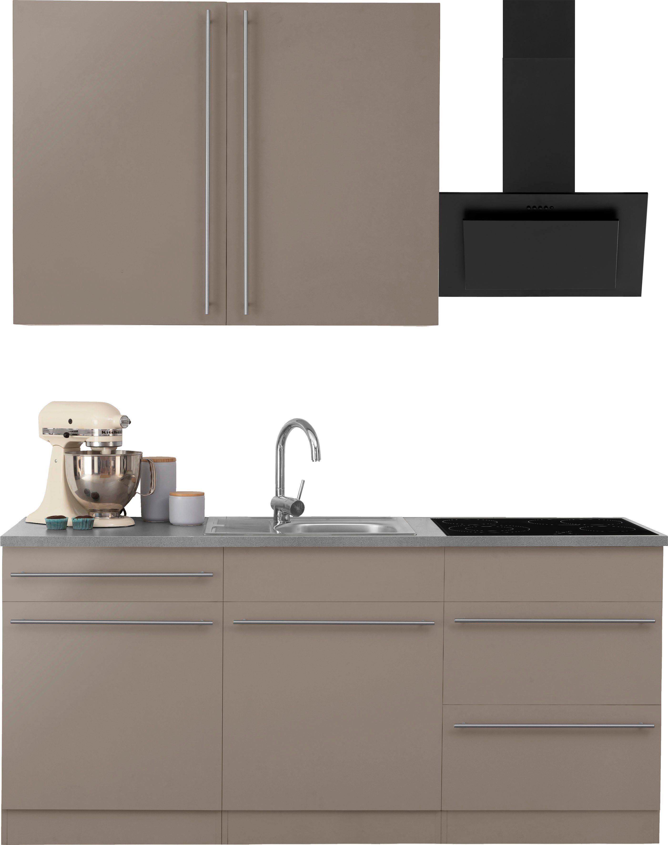 wiho Küchen Küche Chicago, wahlweise mit E-Geräten, Breite 180 cm