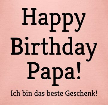Shirtracer T-Shirt Happy Birthday Papa! Ich bin das Geschenk! Event Geschenke Baby