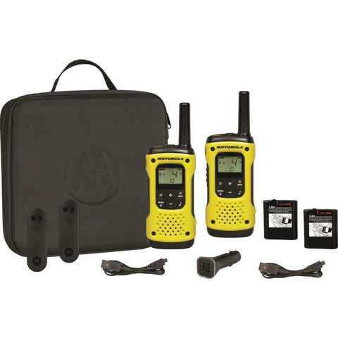 Motorola Funkgerät TLKR T90 H2O - DUO, 8 Kanäle,121 Codes; Batteriestandsanzeige; Gesprächsbestätigungston