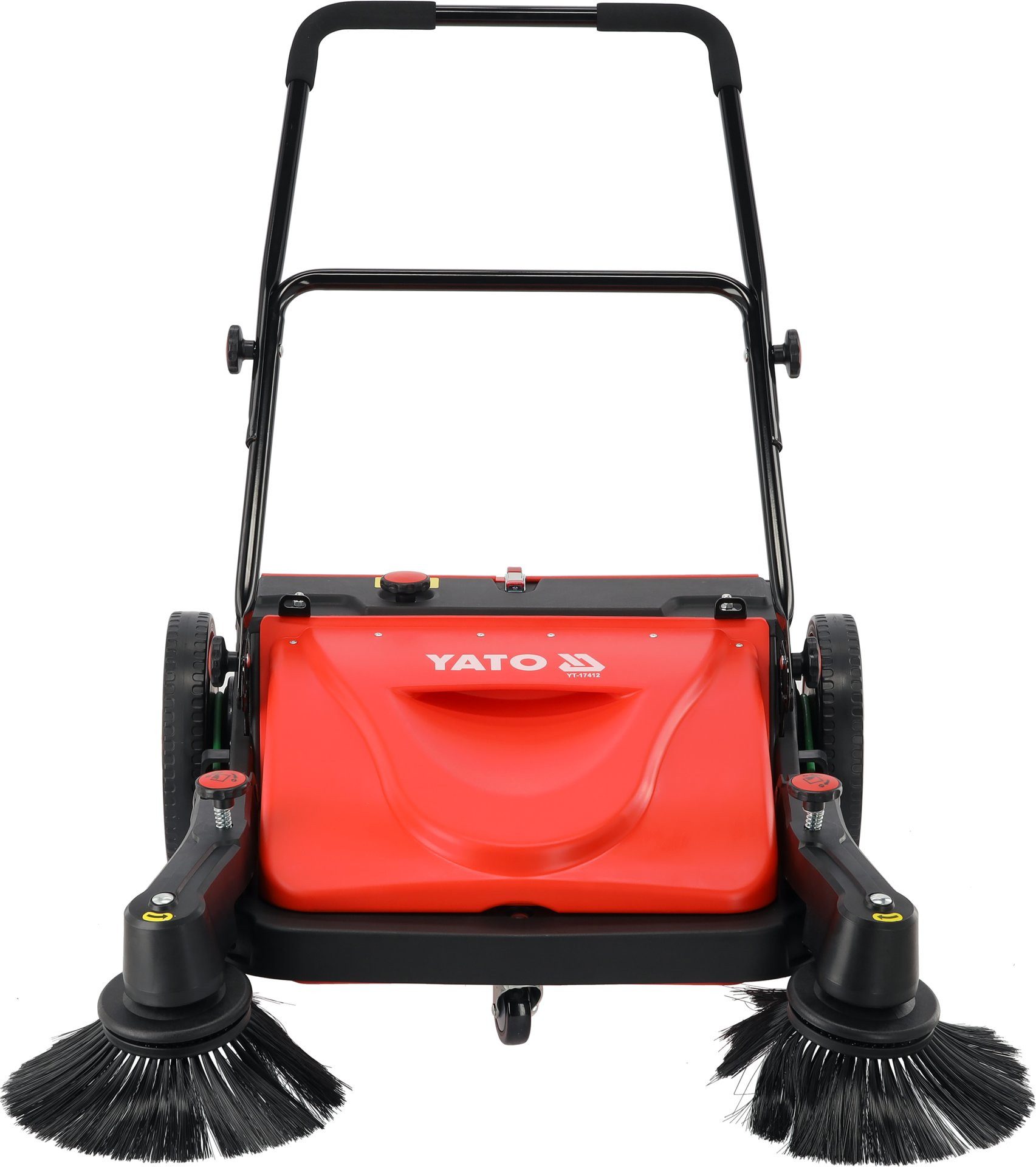 Yato Handkehrmaschine Handkehrmaschine, Kehrmaschien 95cm, 45 Liter, (Handkehrmaschine, Kehrmaschien 95cm, 45 Liter), kompakt