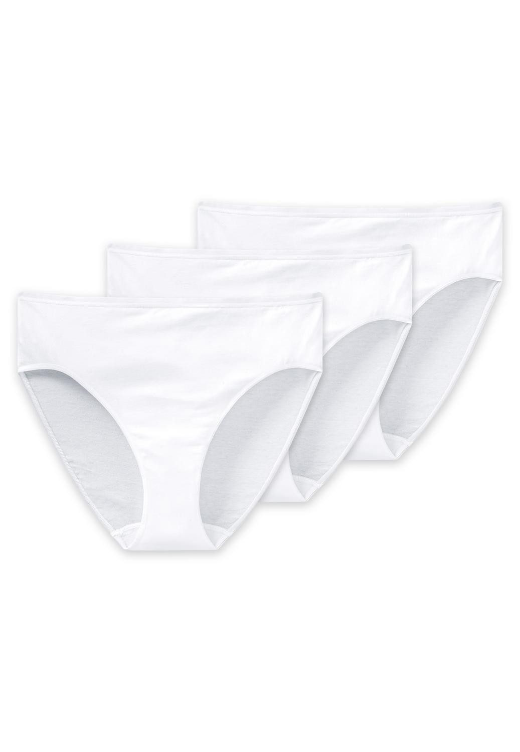 Schiesser Bikinislip ""Cotton Essentials"", (3er-Pack), mit perfekter Passf günstig online kaufen