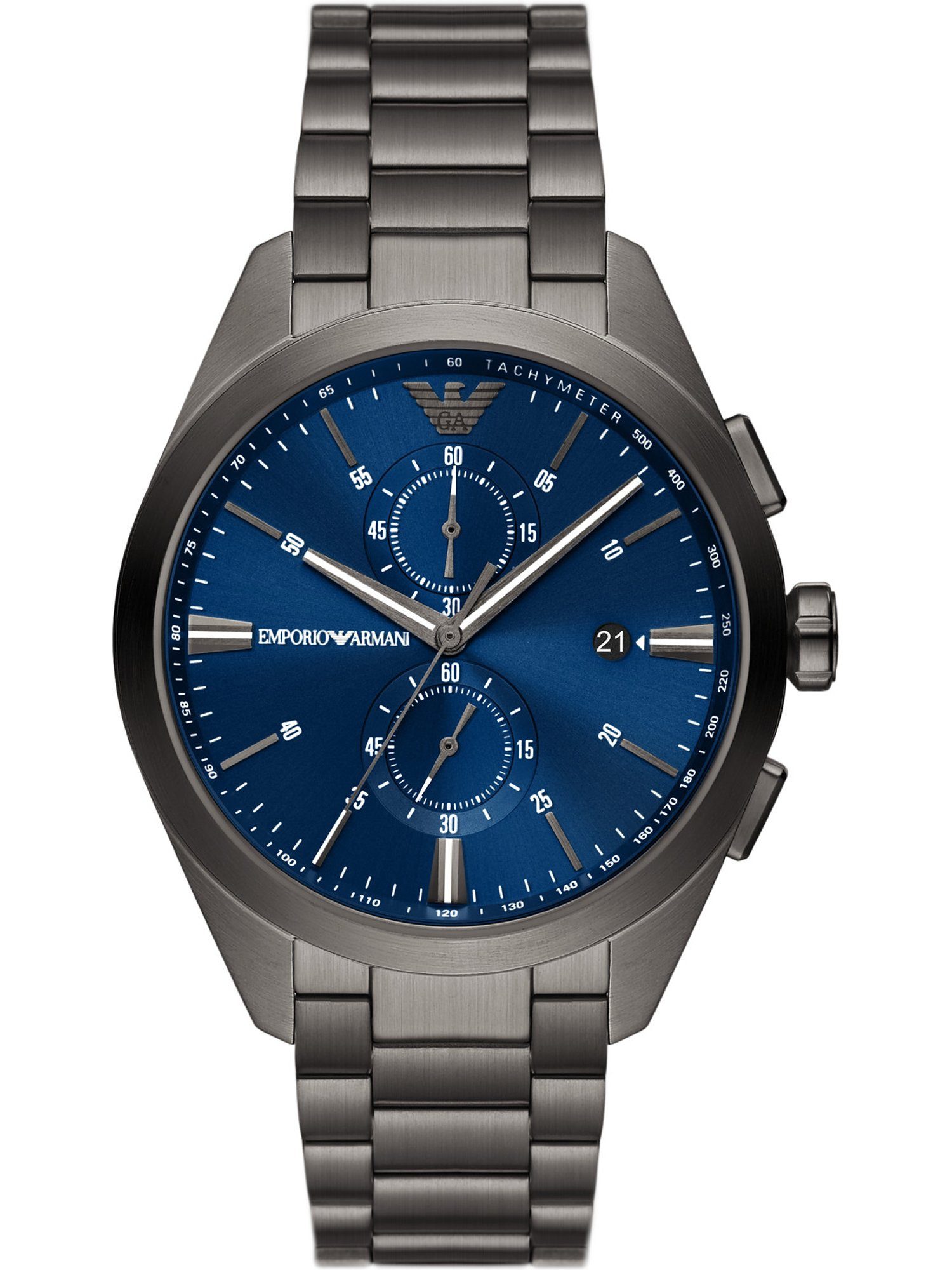 Emporio Armani Chronograph Emporio Armani Herren-Uhren Analog Quarz, Klassikuhr