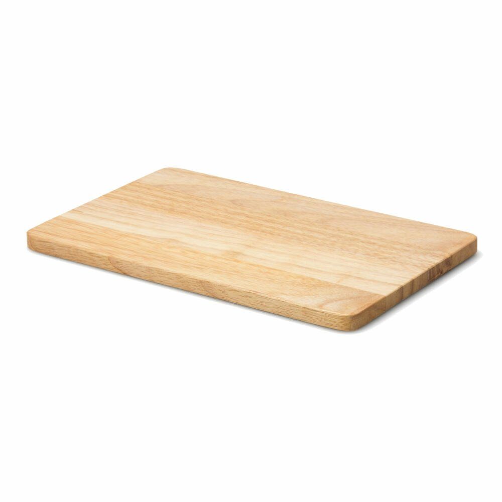 Schneidebrett Gummibaumholz 29 x 18.5 cm