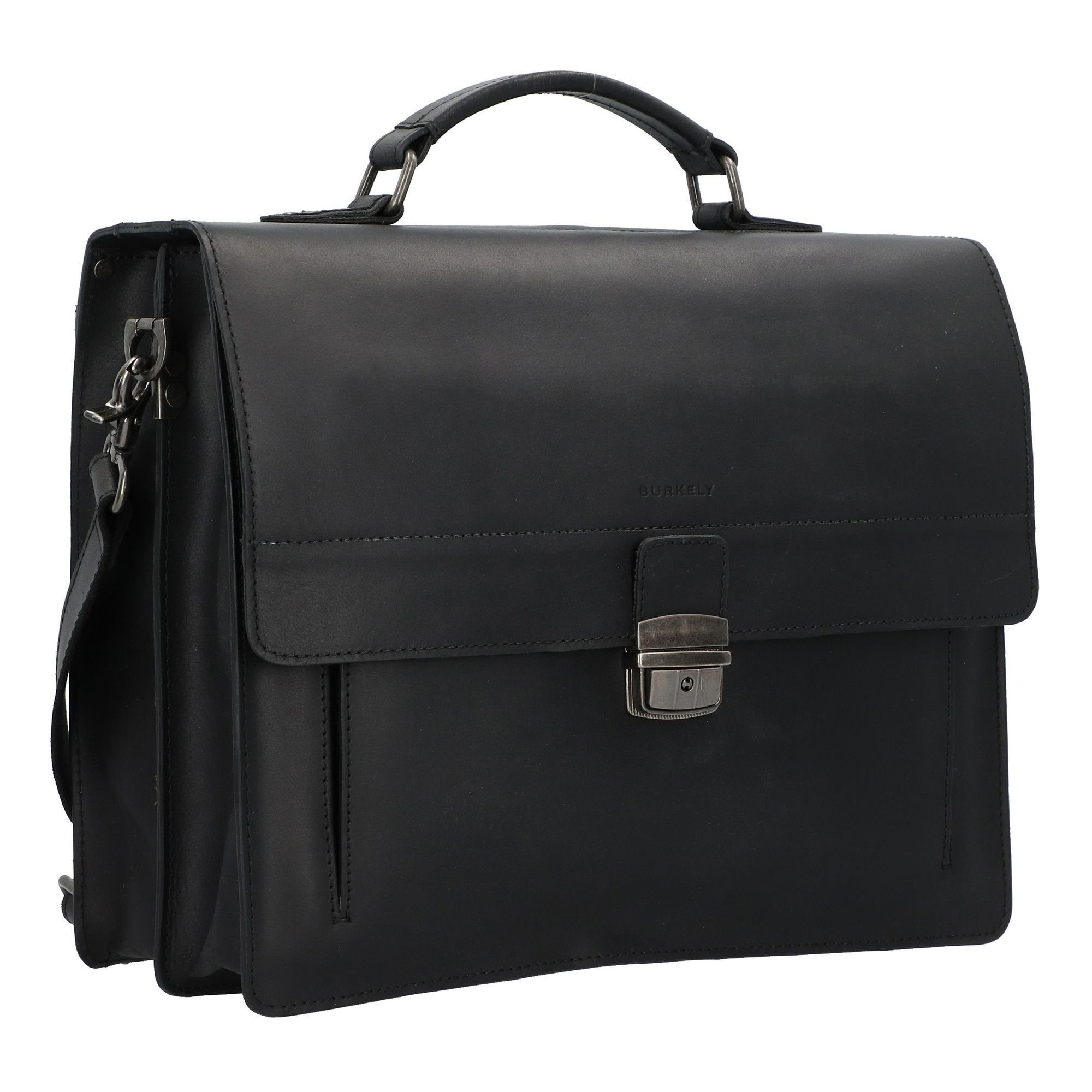 Burkely Leder Vintage, Aktentasche black