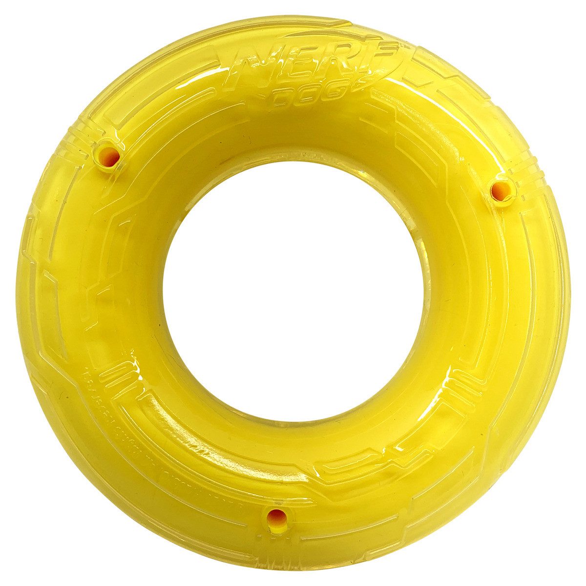 Nerf Dog Outdoor-Spielzeug Scentology Solid Core Ring mit Huhn
