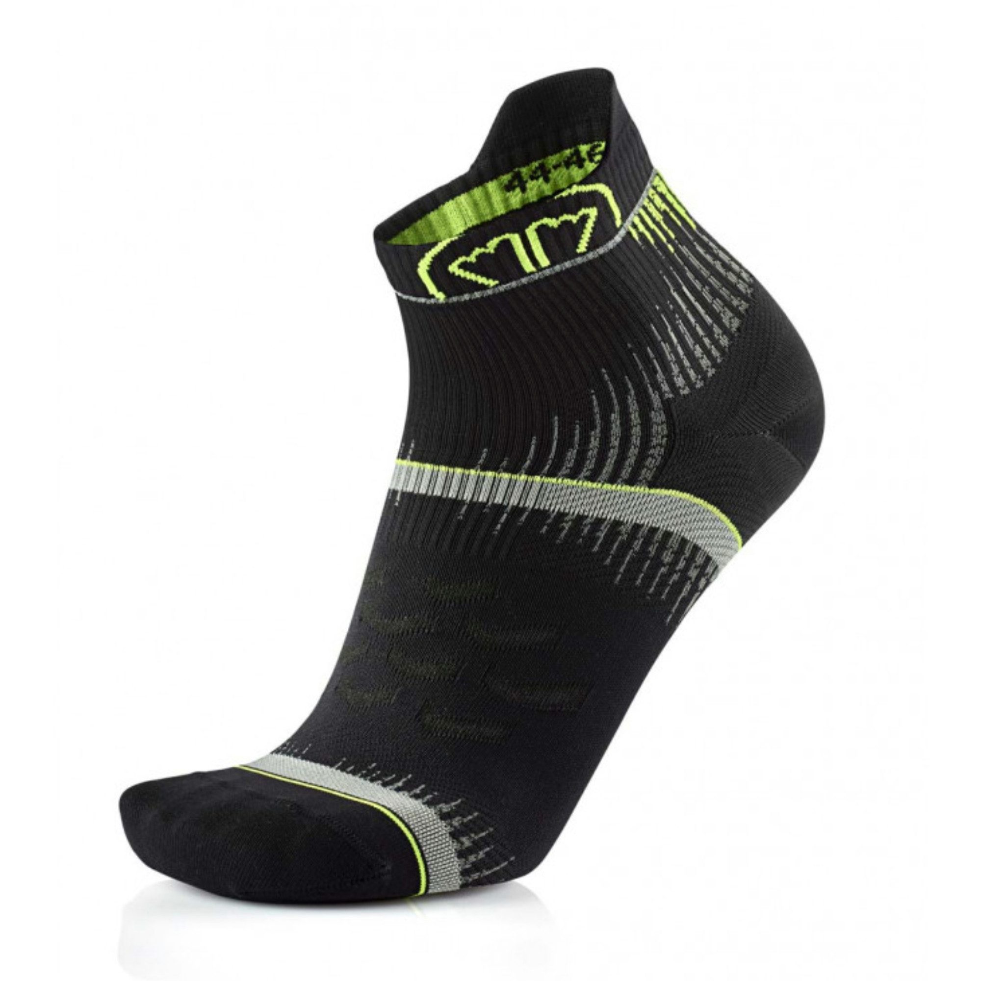 Laufsocken Run Ultra - Langstreckenlaufsocken - Black/Yellow