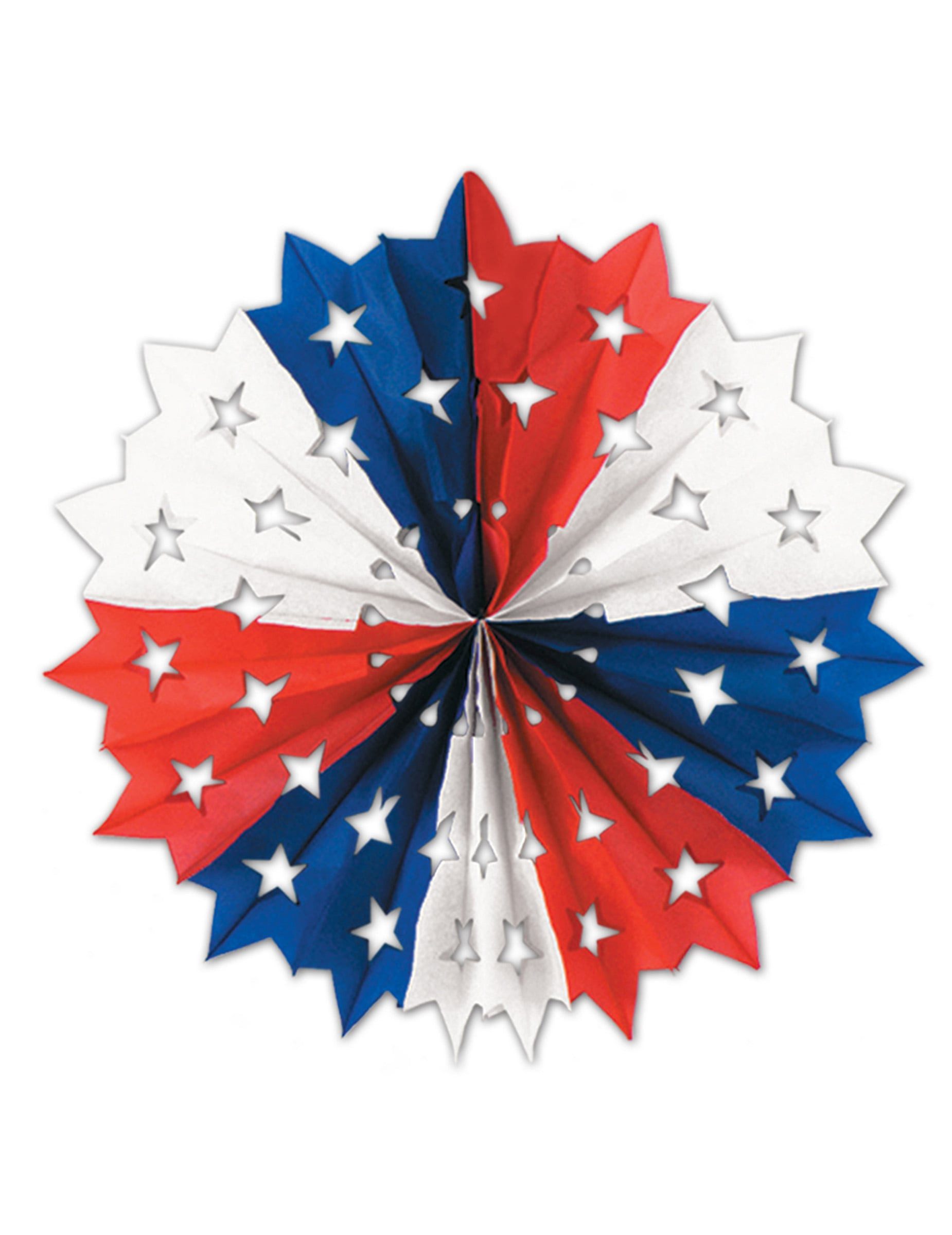 360 Degrees Kostüm USA-Sterndeko