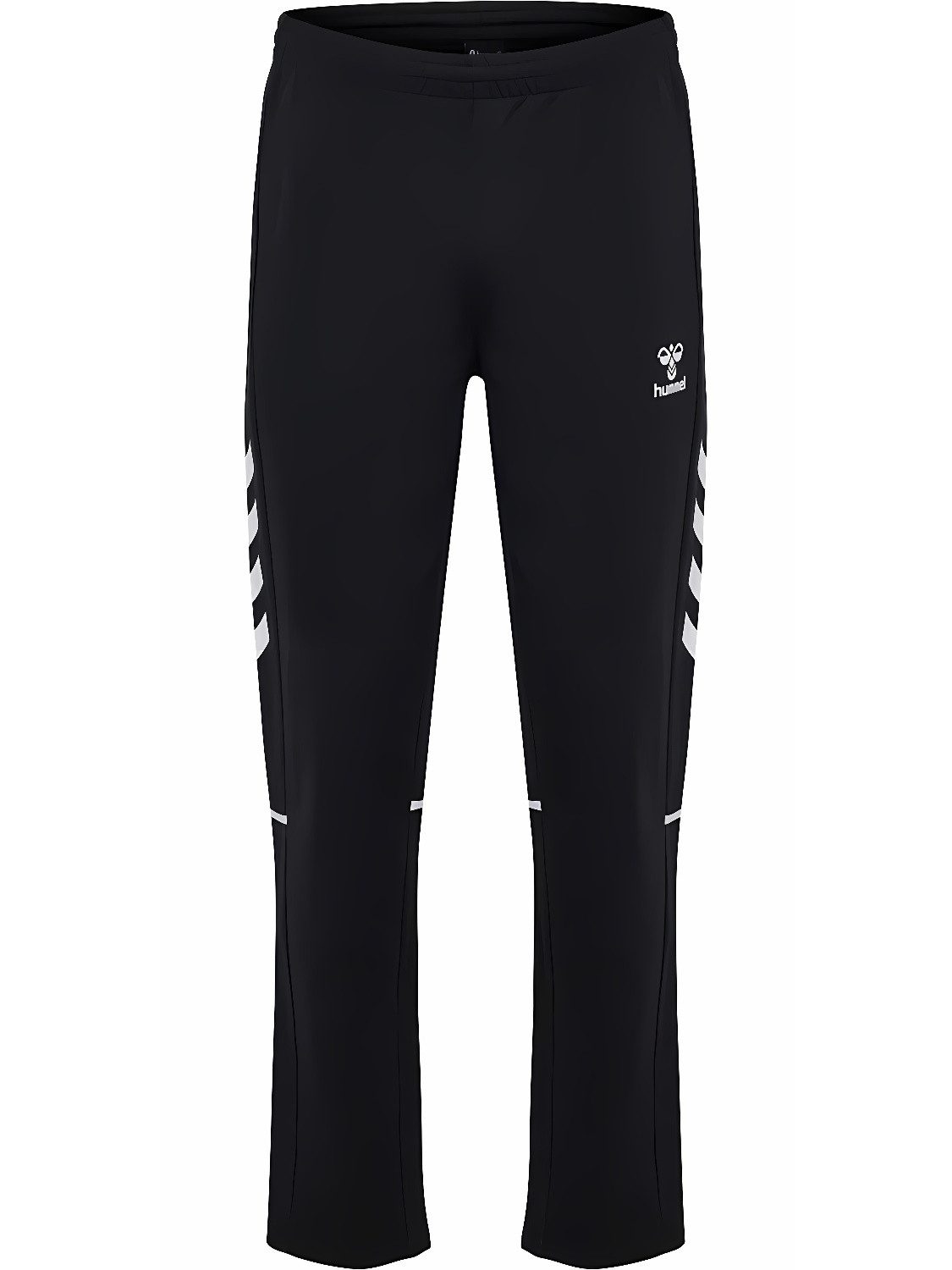 Jogginghose Freizeithose hmlCORE 2.0 Sweat Pants (Baumwollmix) lang schwarz/weiss