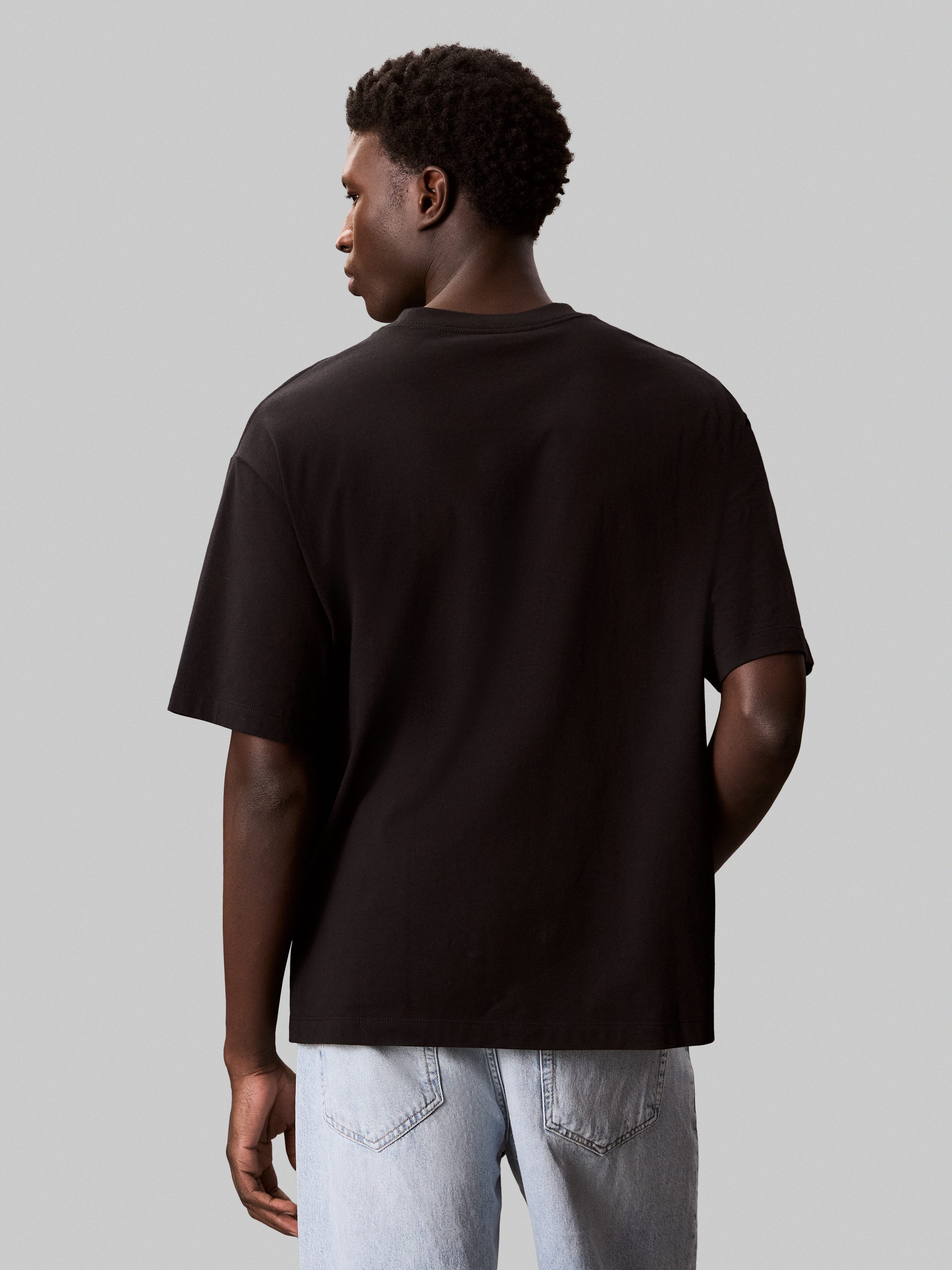 Calvin Klein Jeans T-Shirt A- SS REL SEASONAL MONOLOGO TEE Mit Rundhalsauss günstig online kaufen