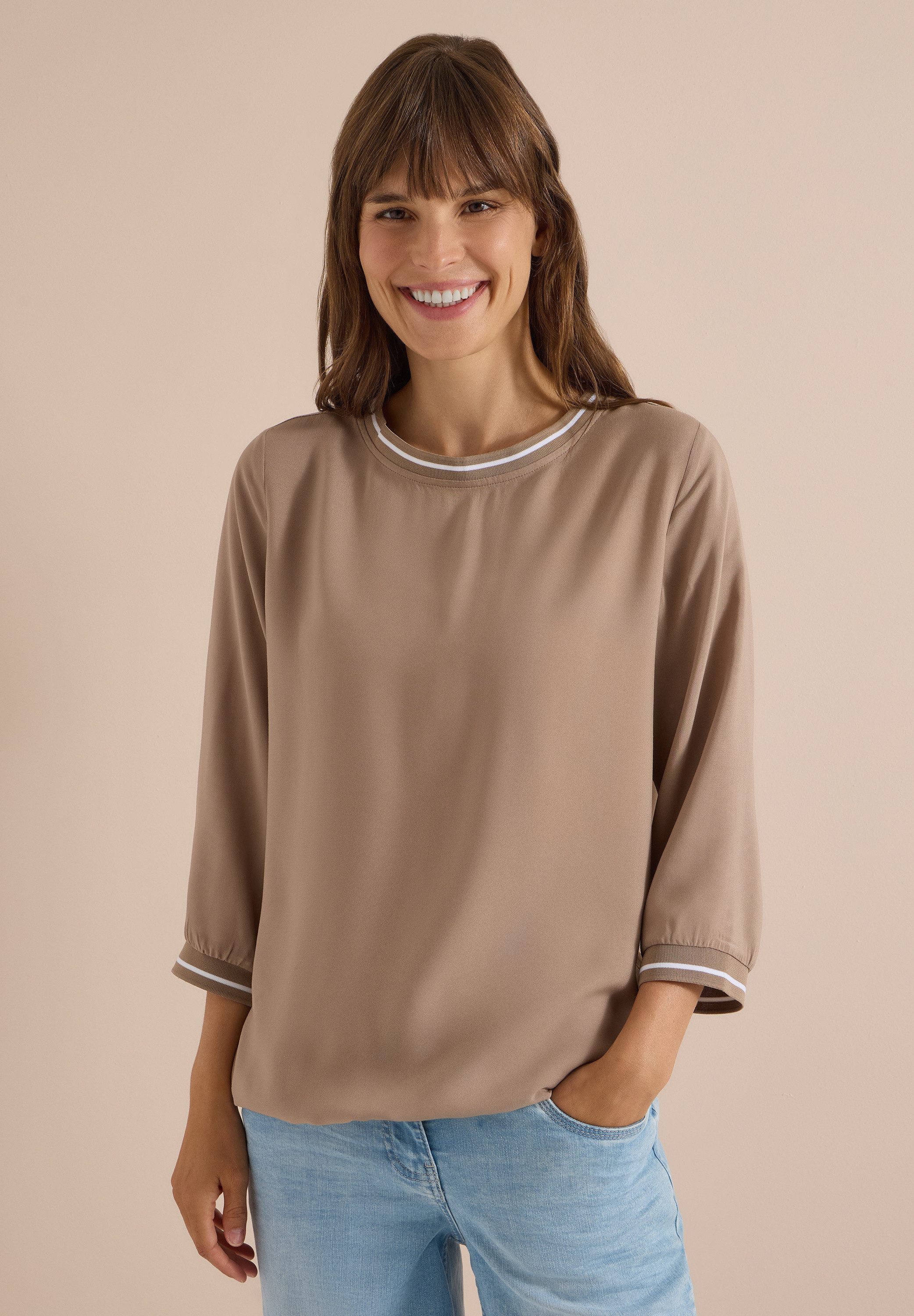 CECIL Shirtbluse aus softer Viskose