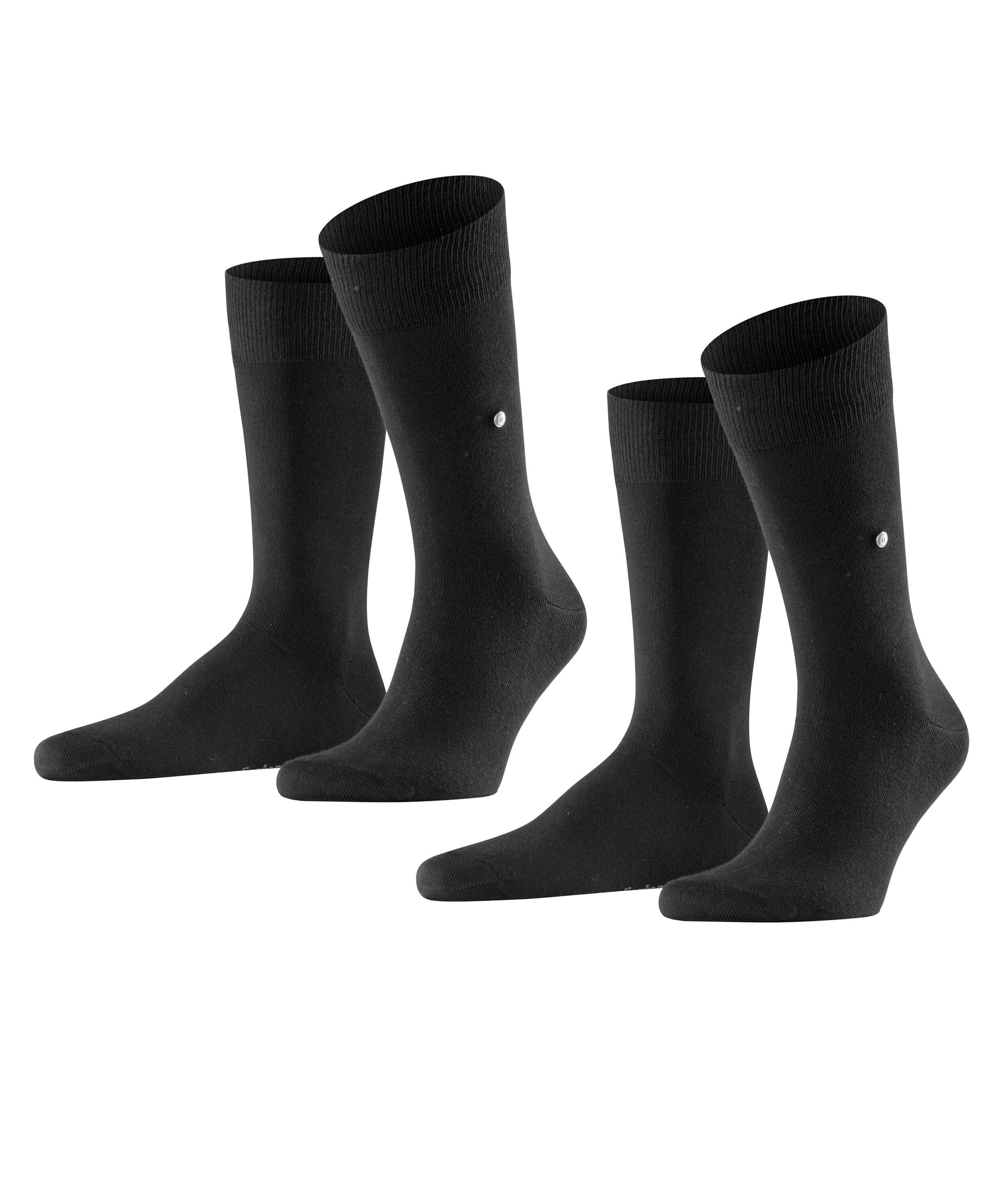 Burlington Socken Everyday 2-Pack (2-Paar) black (3000)