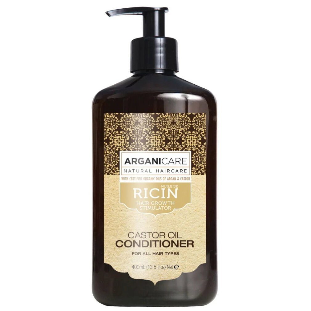 Arganicare Haarpflege-Set, Ricin, Haarspülung, zur Wachstumsstimulation