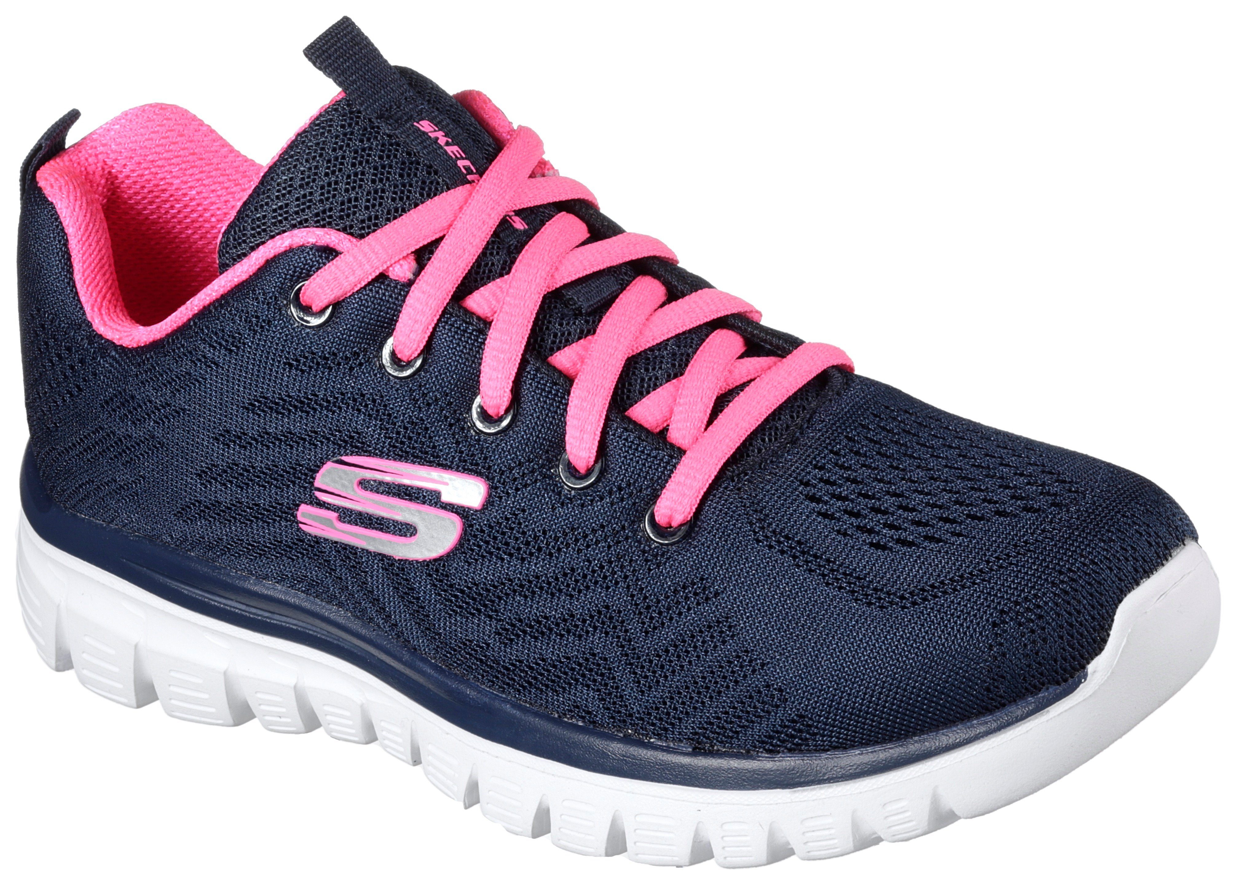 Skechers GRACEFUL - GET CONNECTED Sneaker in Schuhweite G (weit), Freizeitschuh, Halbschuh, Schnürschuh