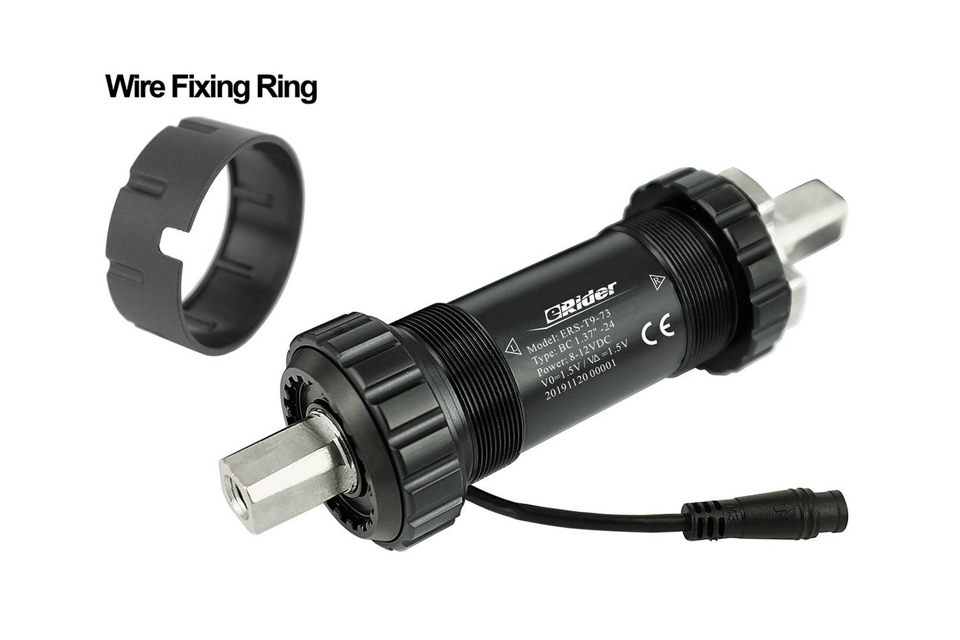 Thumbnail - PowerSmart Fahrrad-Montageständer ERS-T9-73A-C49 (T9 Drehzahl und Drehmomentsensor, BB Schalenbreite: 73,00 mm, Schaft. ...